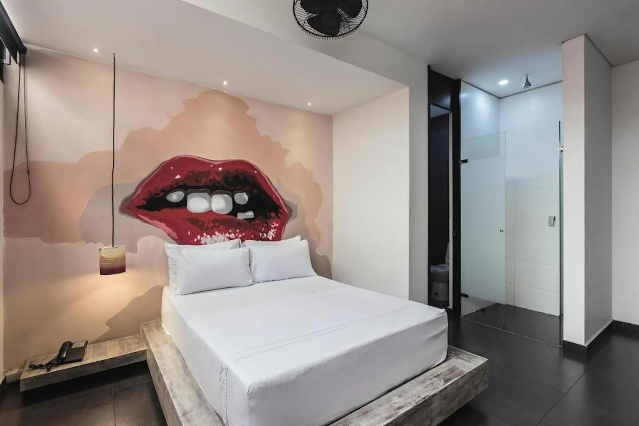 Bed in Hotel Galeria Medellin