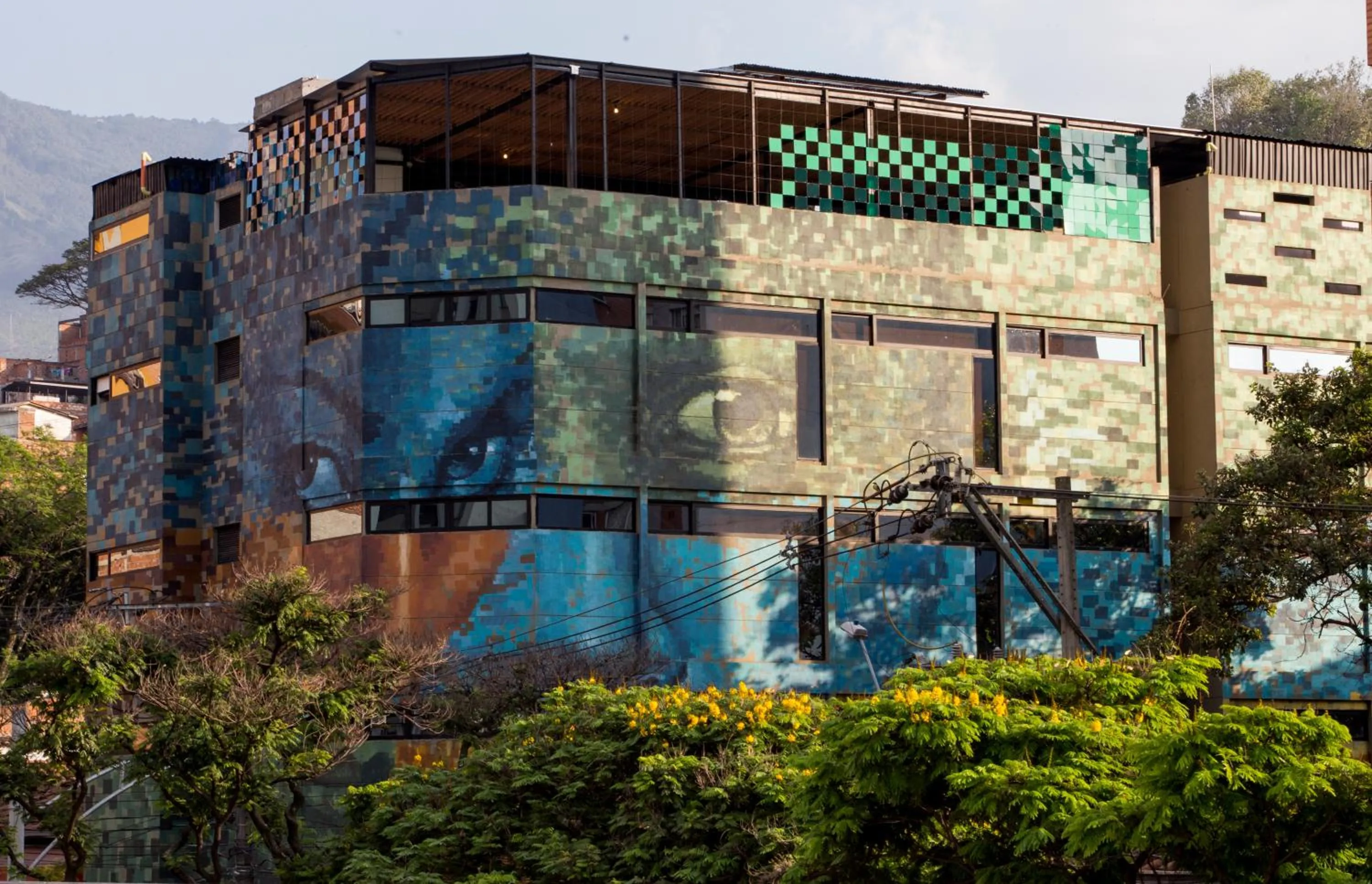 Property Building in Hotel Galeria Medellin