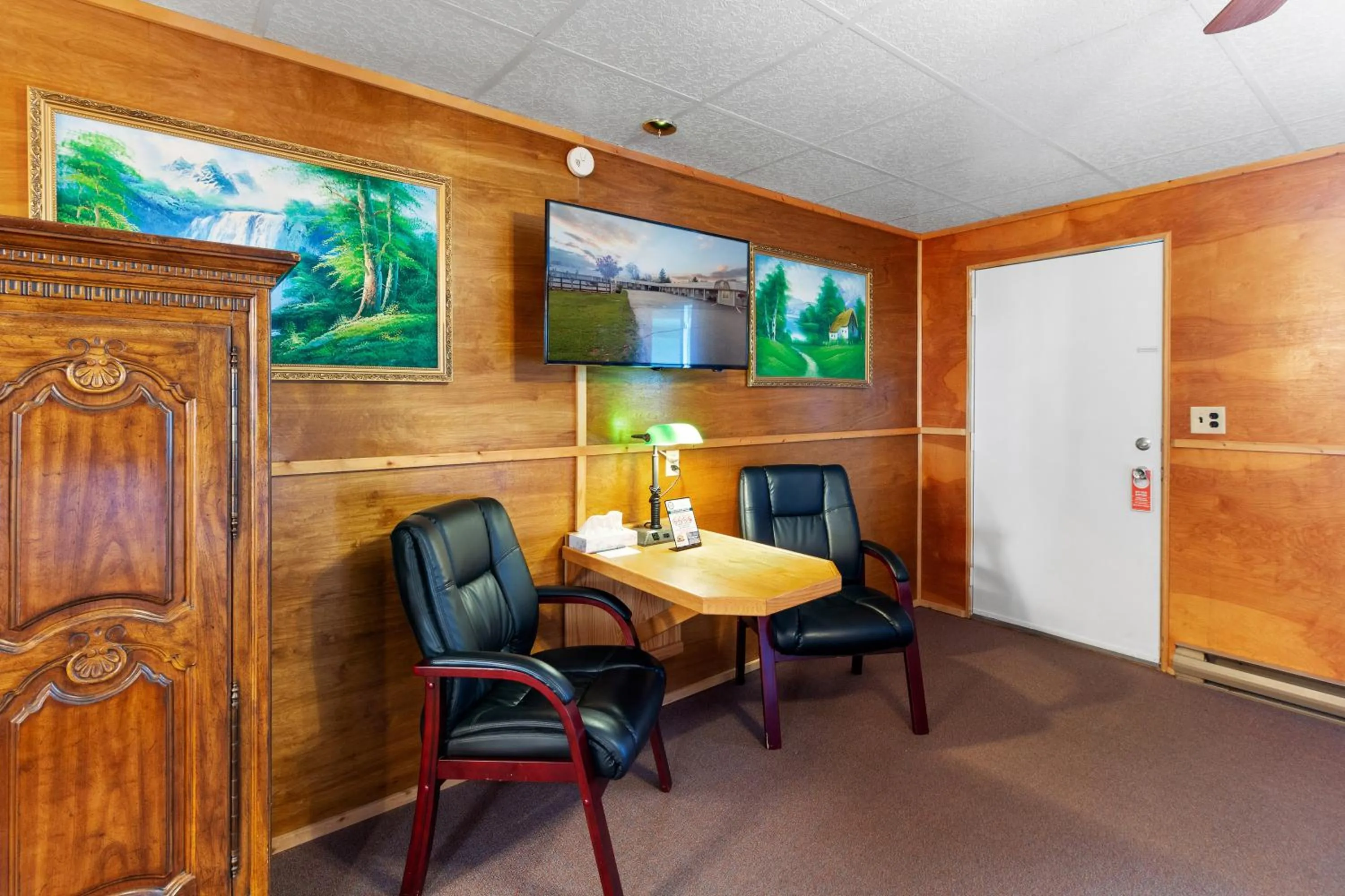 Bedroom in Vindel Motel