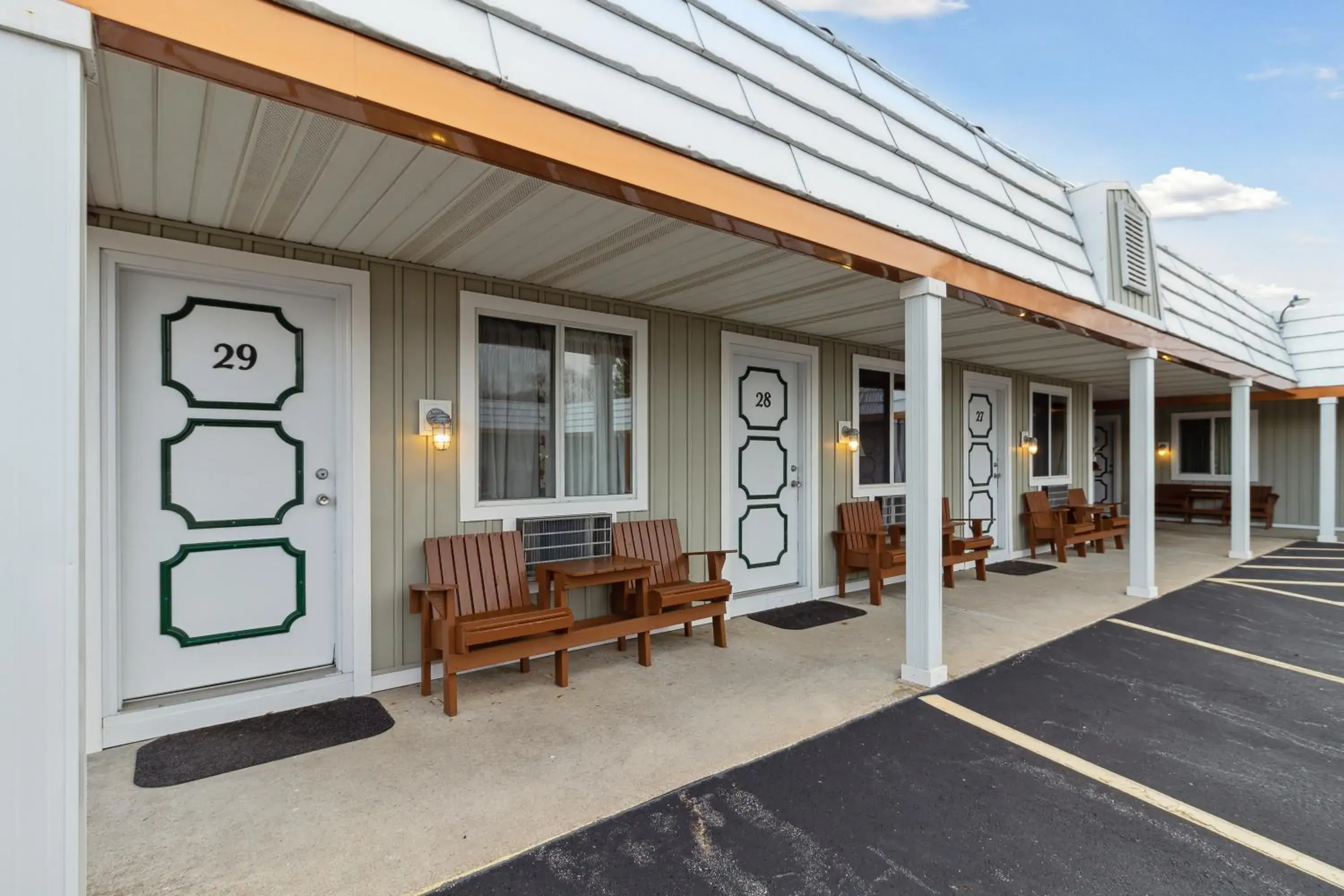 Property building in Vindel Motel Property building in Vindel Motel