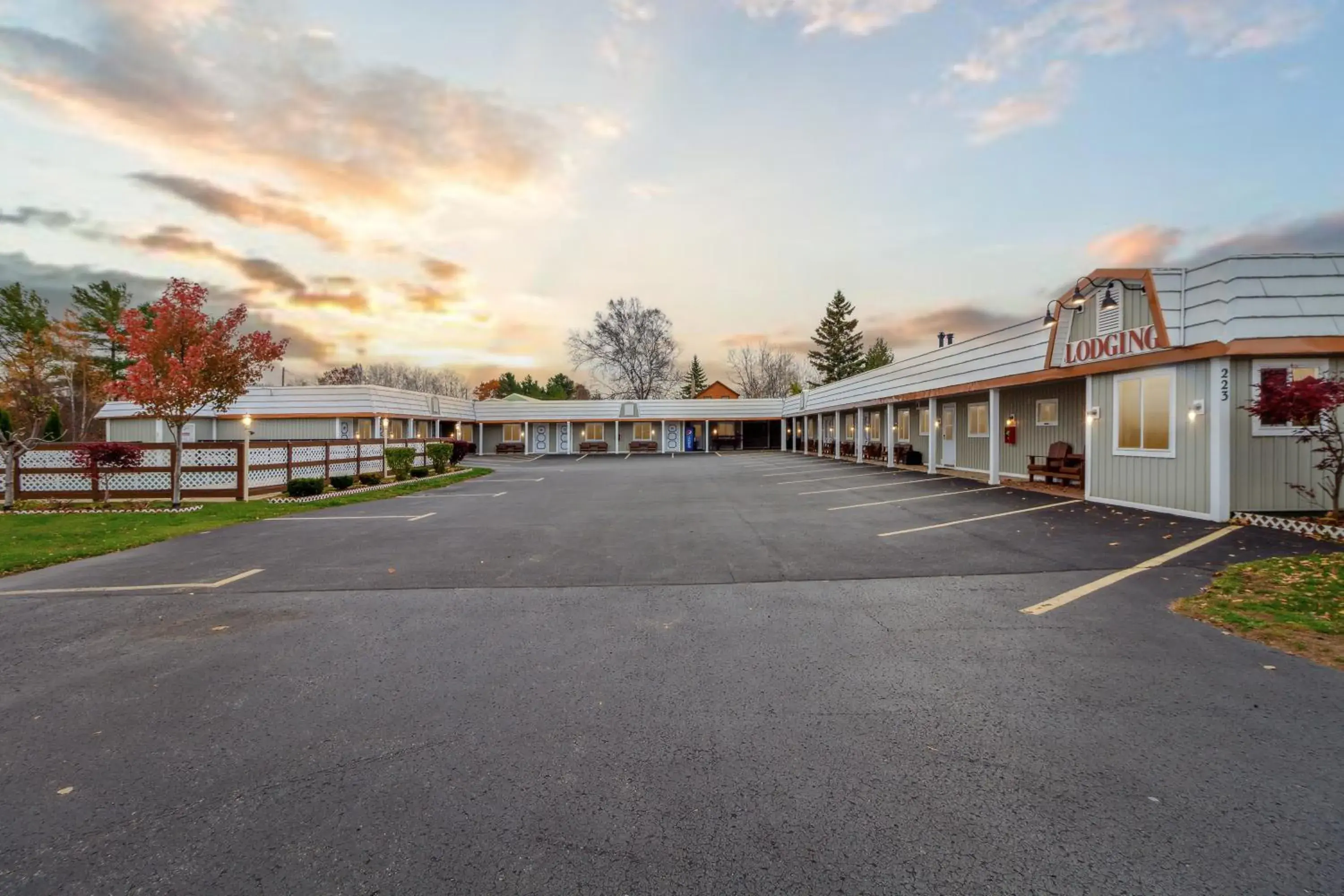 Property building in Vindel Motel Property building in Vindel Motel