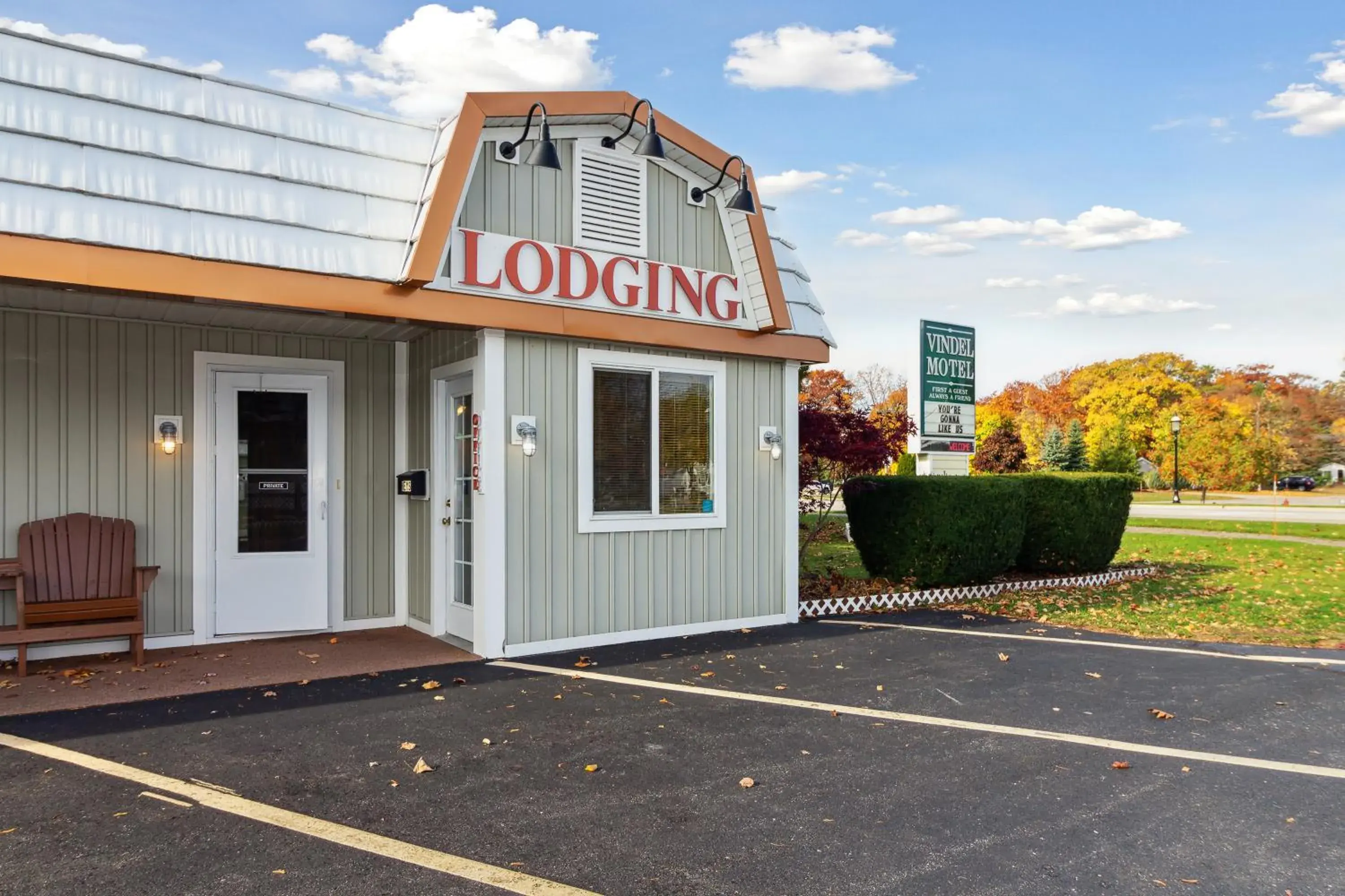 Property building in Vindel Motel Property building in Vindel Motel