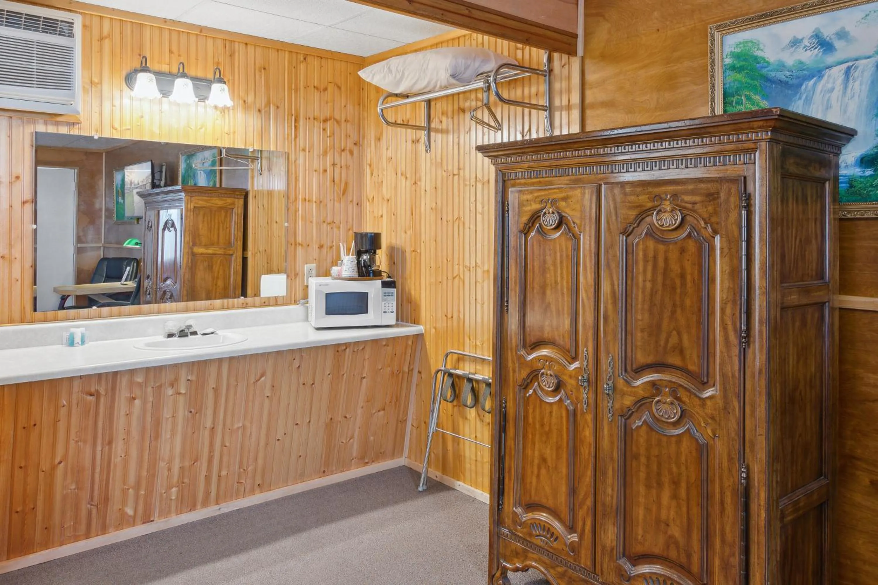 Bathroom in Vindel Motel