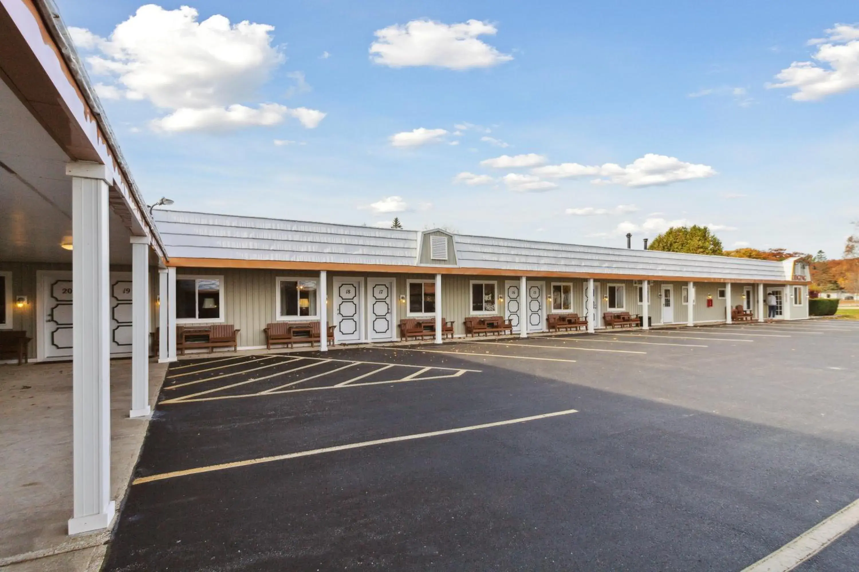 Property building in Vindel Motel Property building in Vindel Motel