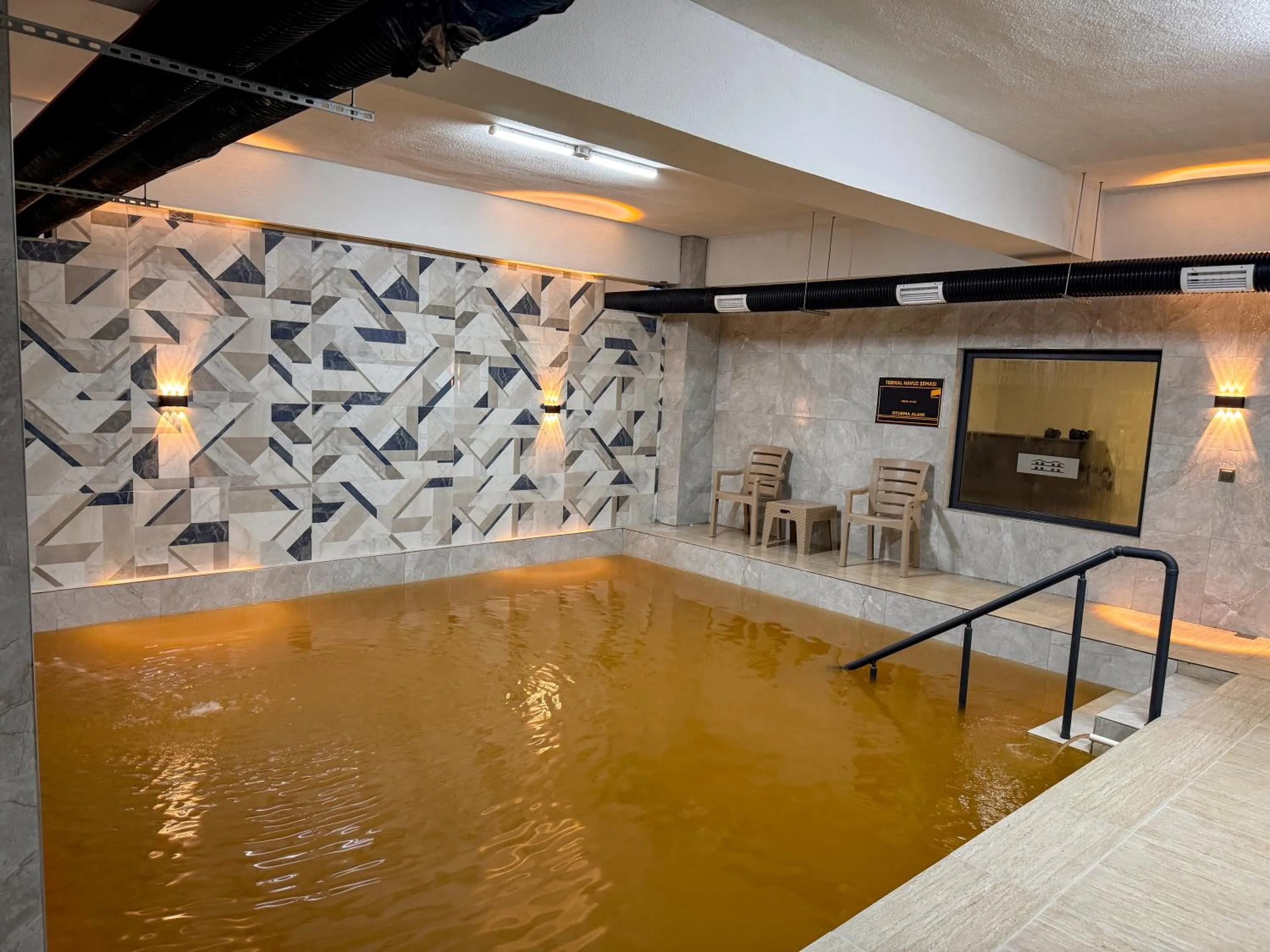 Hot Spring Bath in Çelik Thermal & Spa