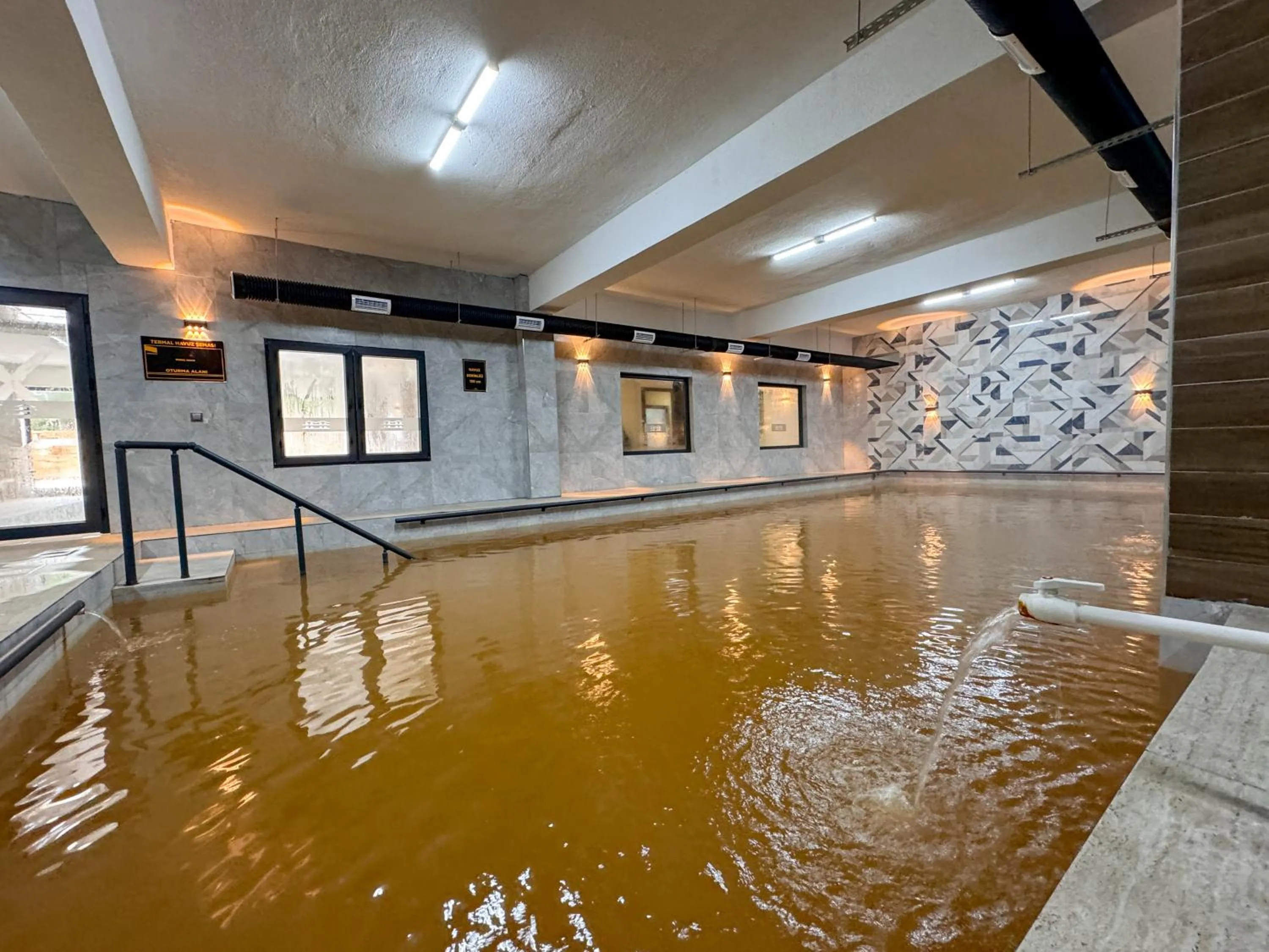 Hot Spring Bath in Çelik Thermal & Spa