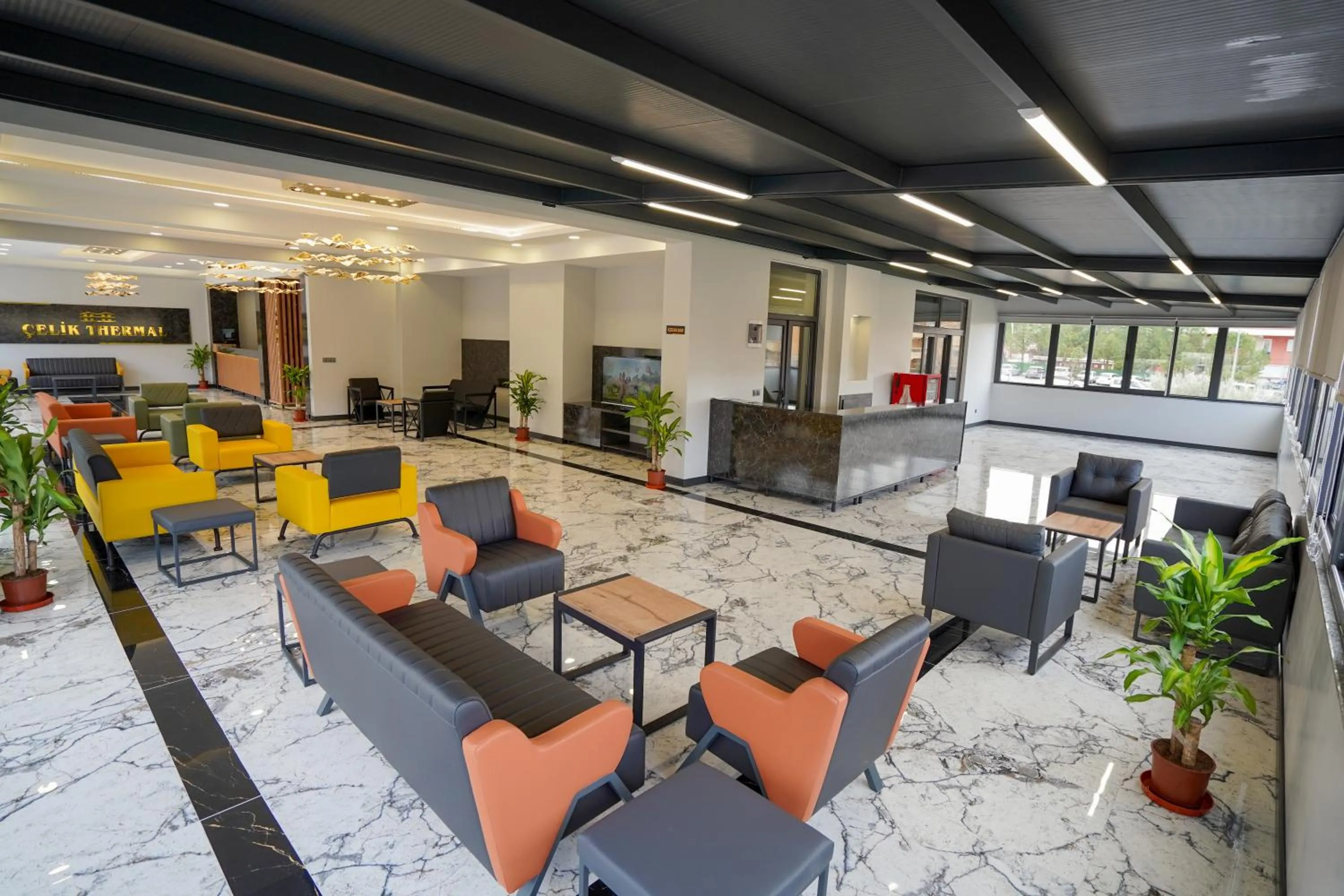 Lobby or reception in Çelik Thermal & Spa