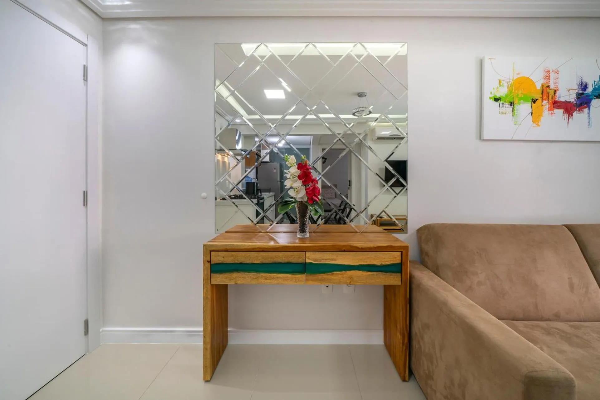 Seating area in Bombinhas Summer Beach APT 333