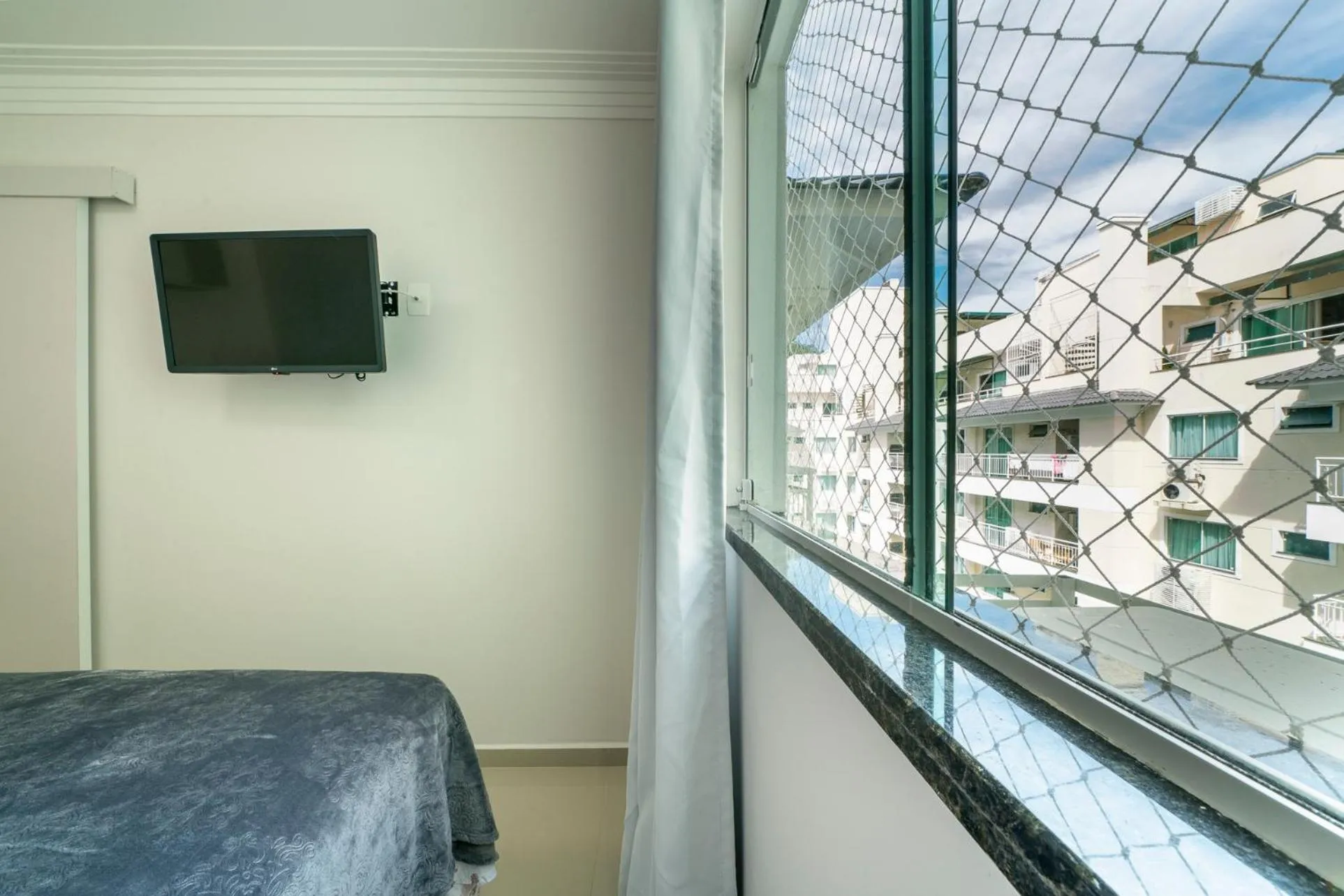 Bedroom, Bed in Bombinhas Summer Beach APT 333