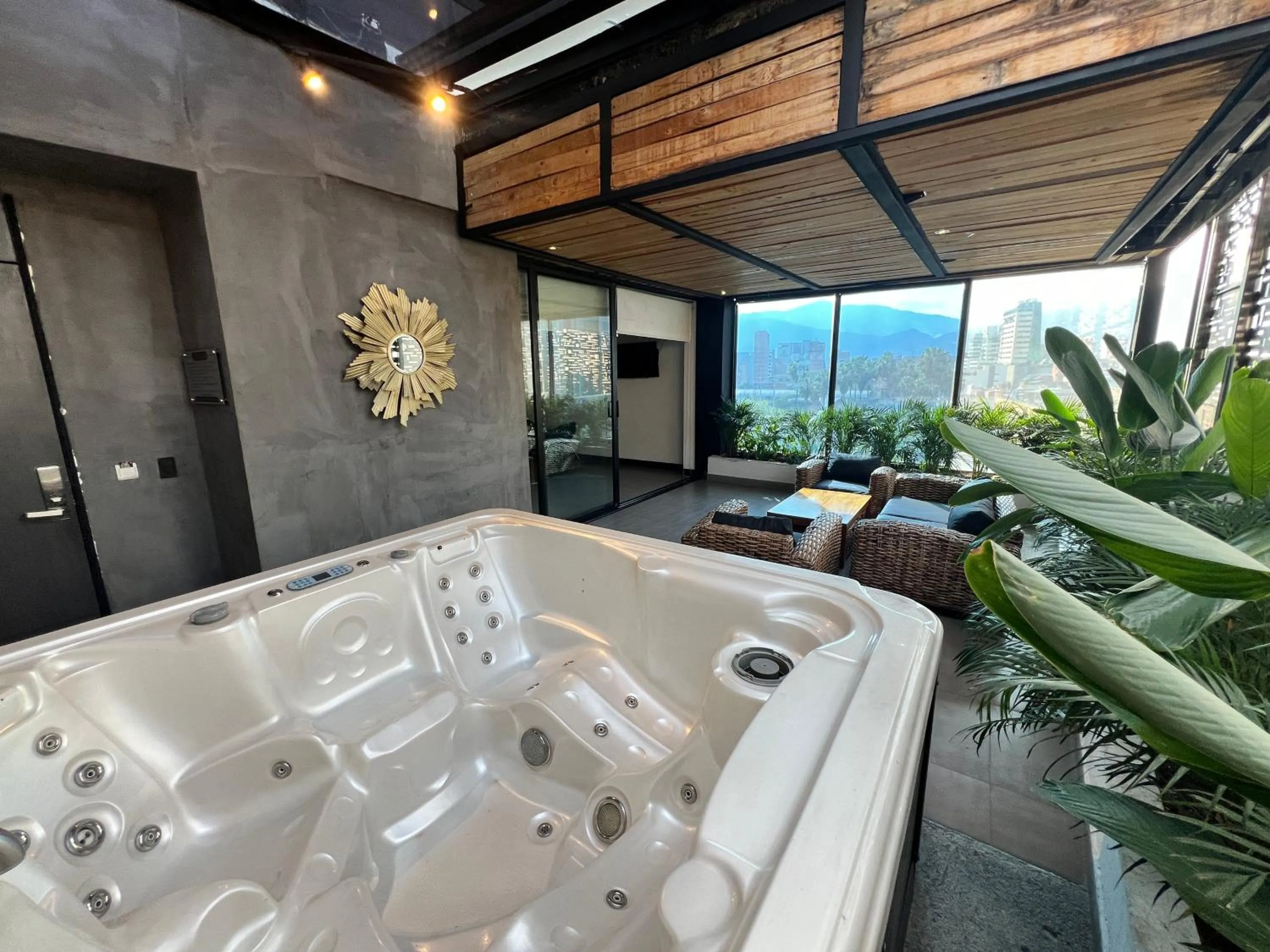 Hot Tub in Hotel 47 Medellin Center