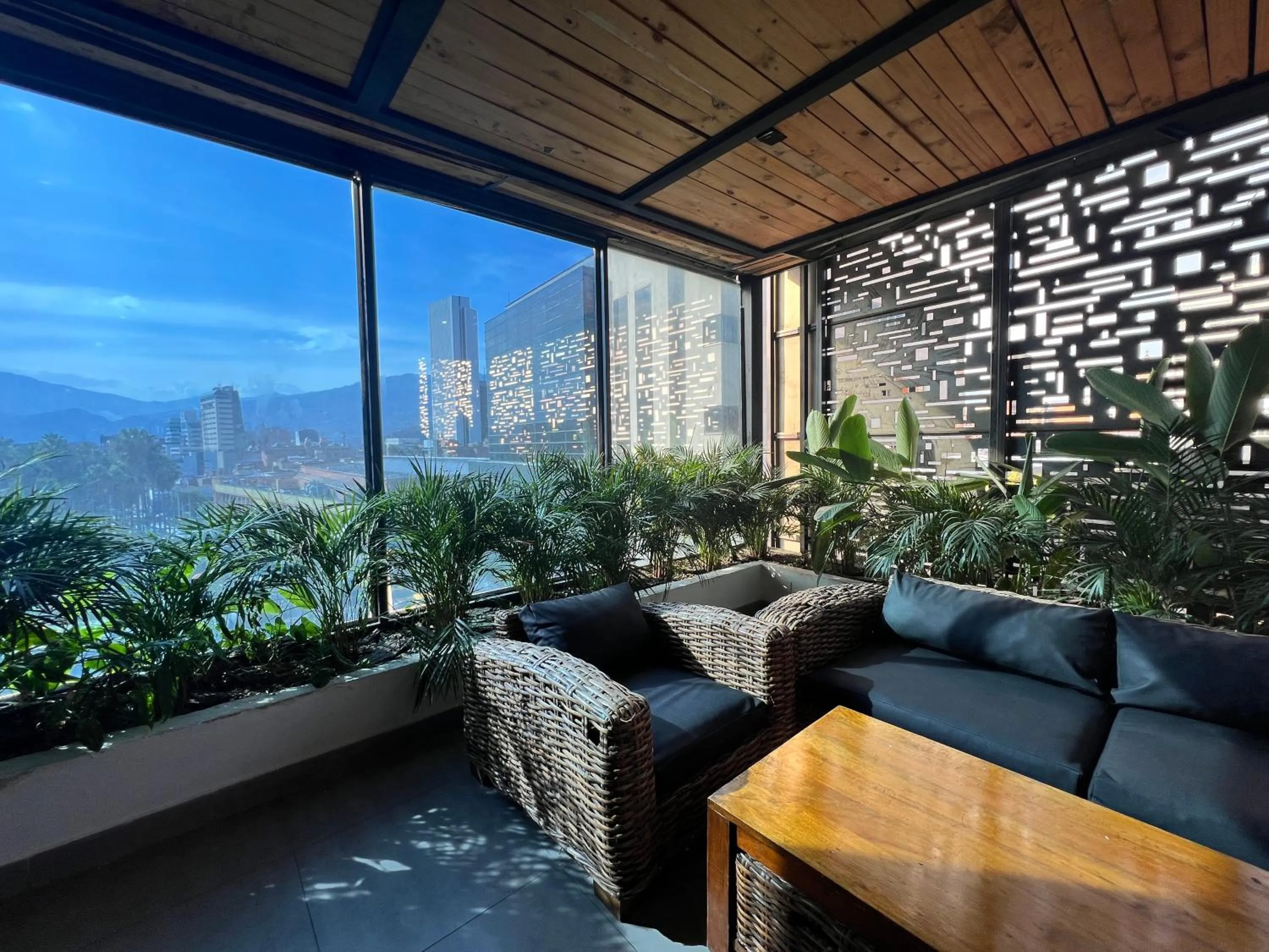 Living room in Hotel 47 Medellin Center