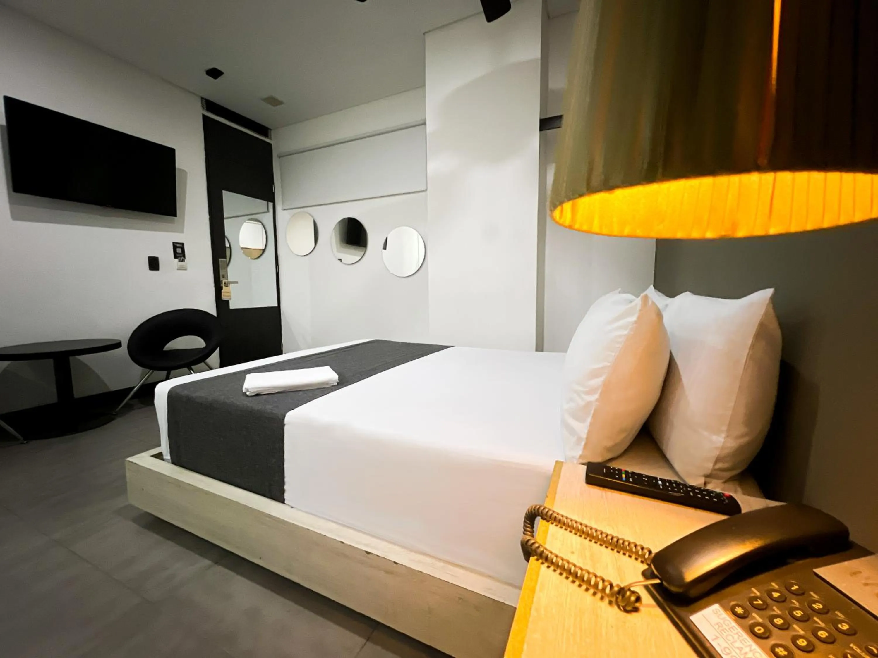 Bed in Hotel 47 Medellin Center