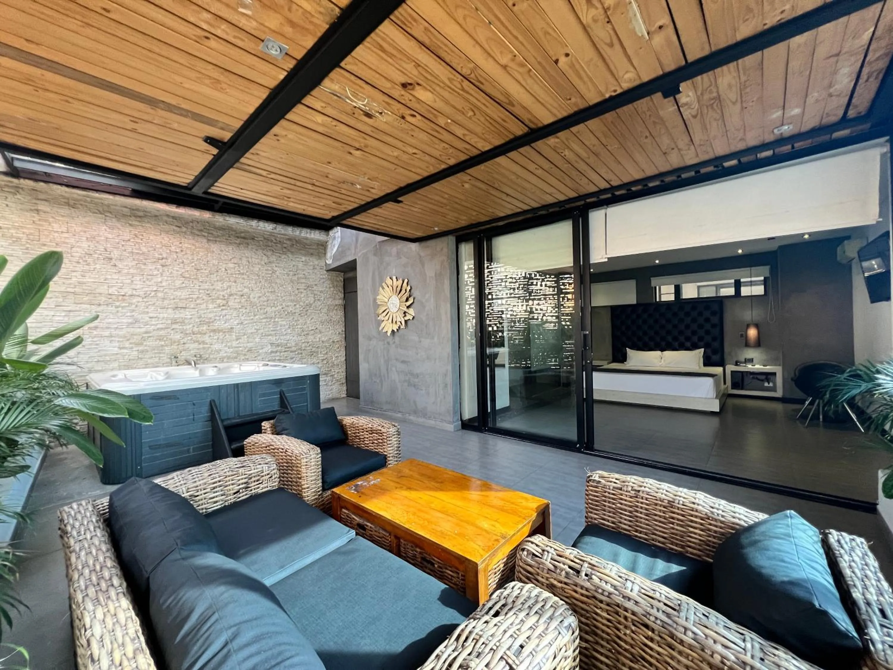 Living room in Hotel 47 Medellin Center