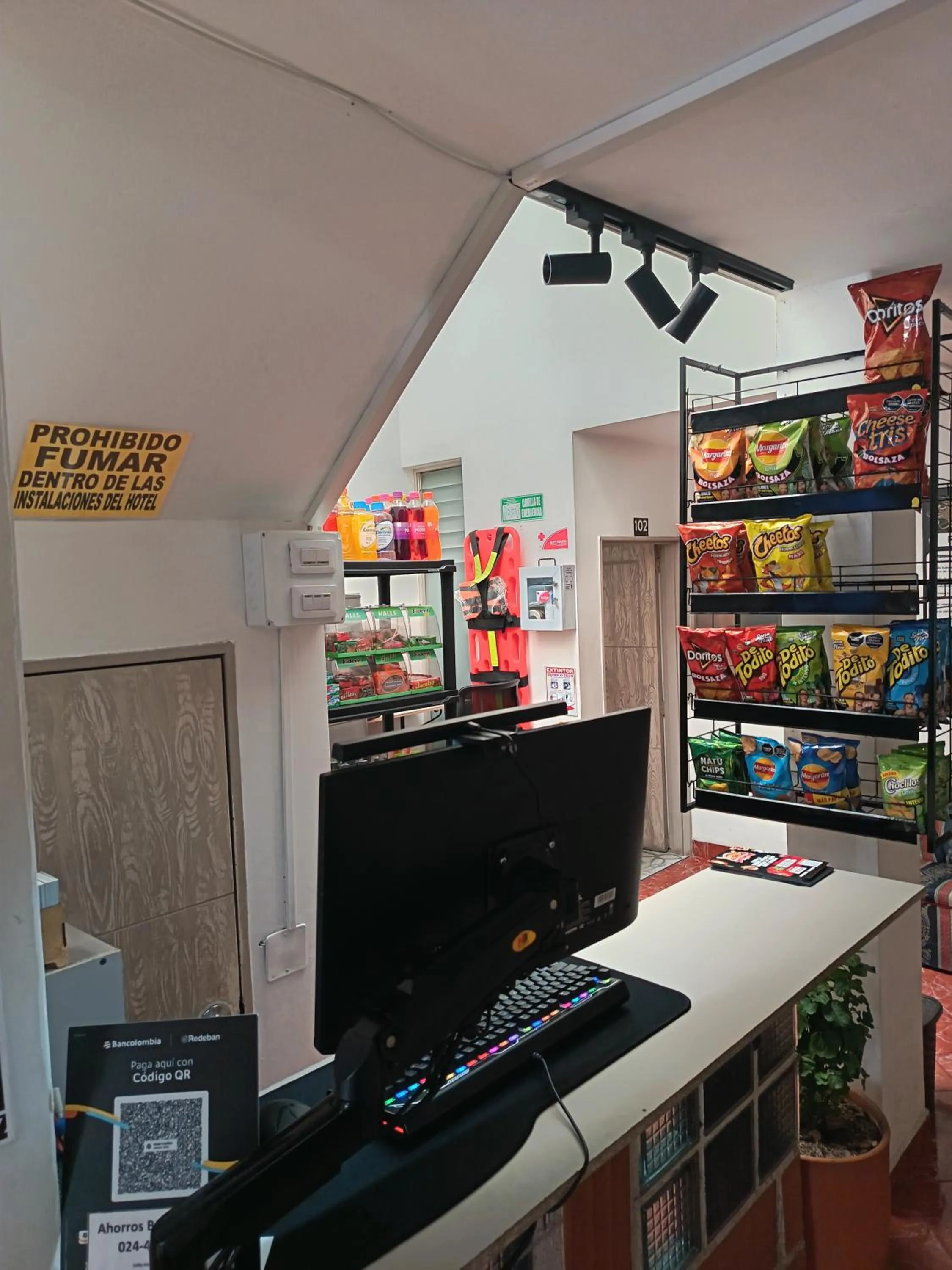 Area and facilities in Hotel Confort Boutique