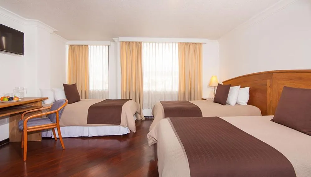 Bed in Hotel Tourblanche