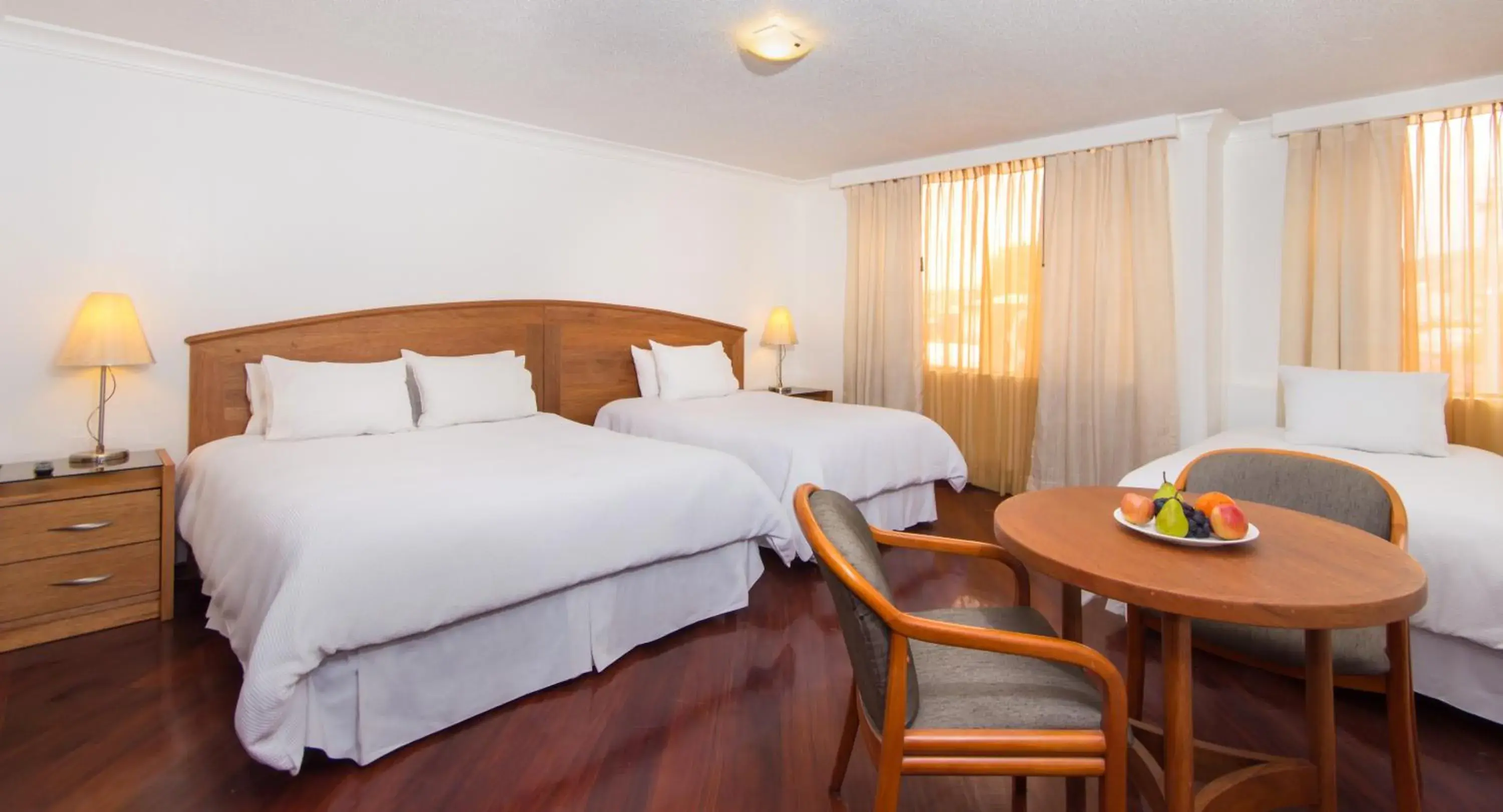 Triple Room in Hotel Tourblanche Triple Room in Hotel Tourblanche