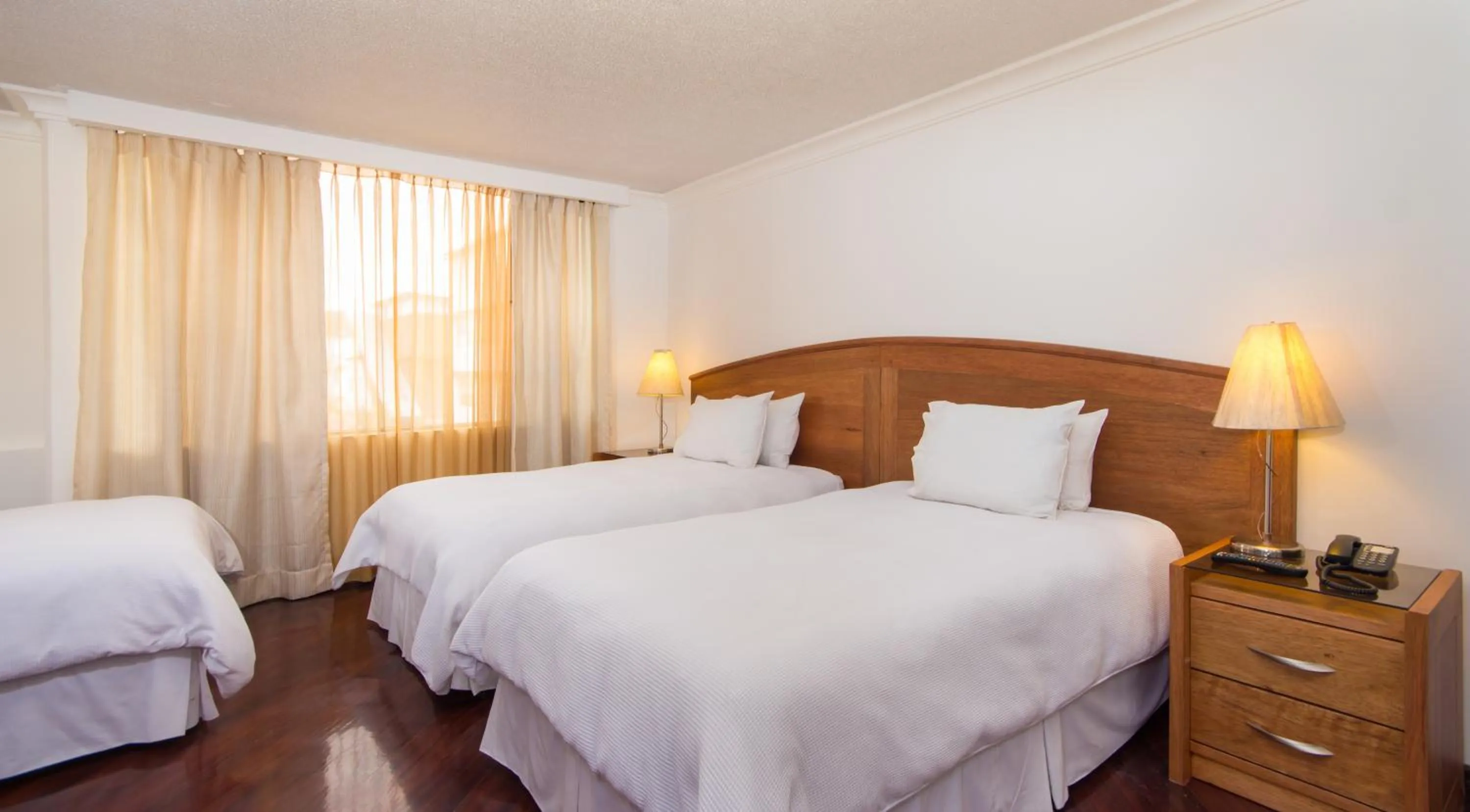 Bed in Hotel Tourblanche