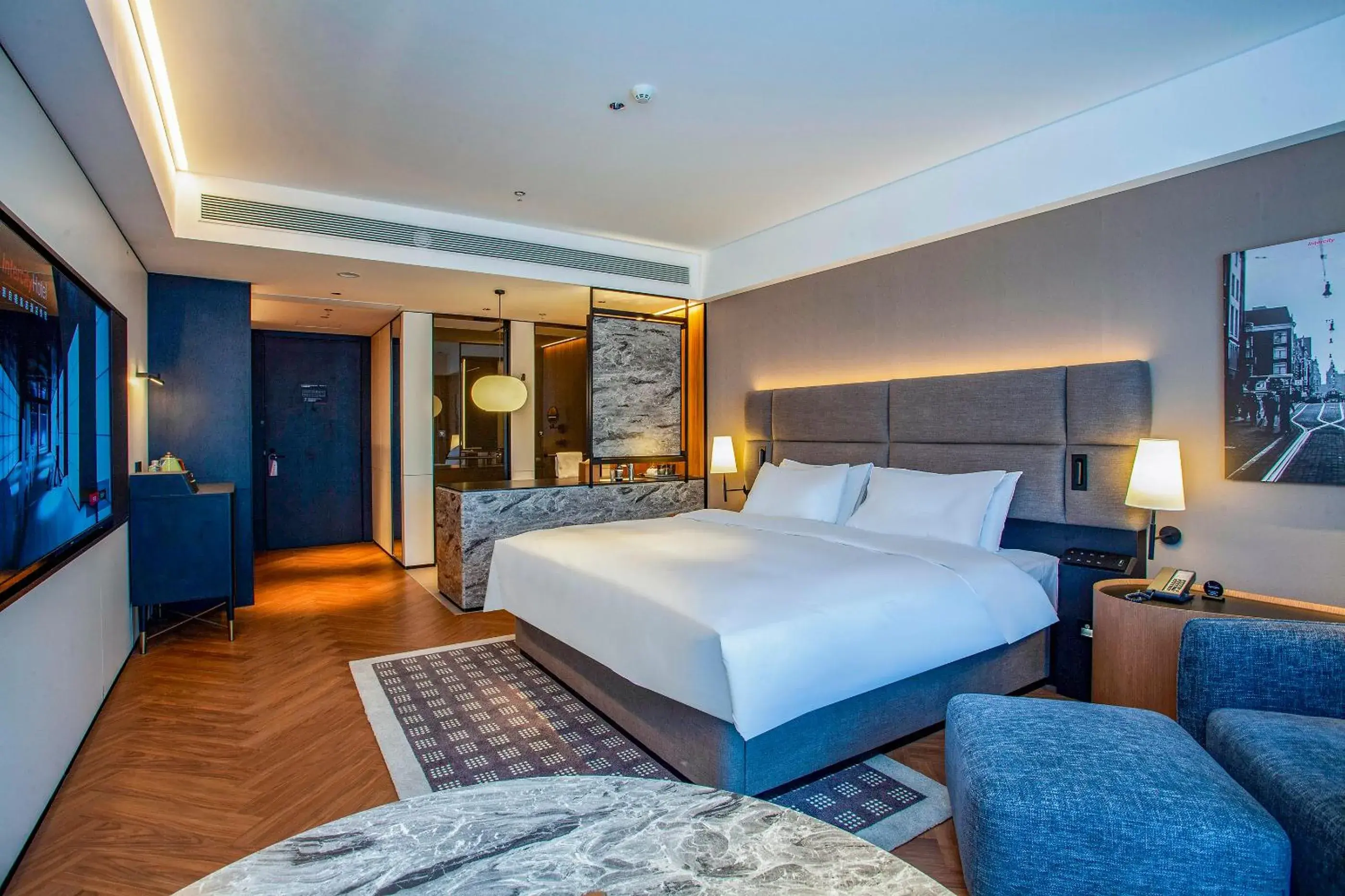 Bed in Nanjing Fanyue Plaza Intercity Hotel Bed in Nanjing Fanyue Plaza Intercity Hotel