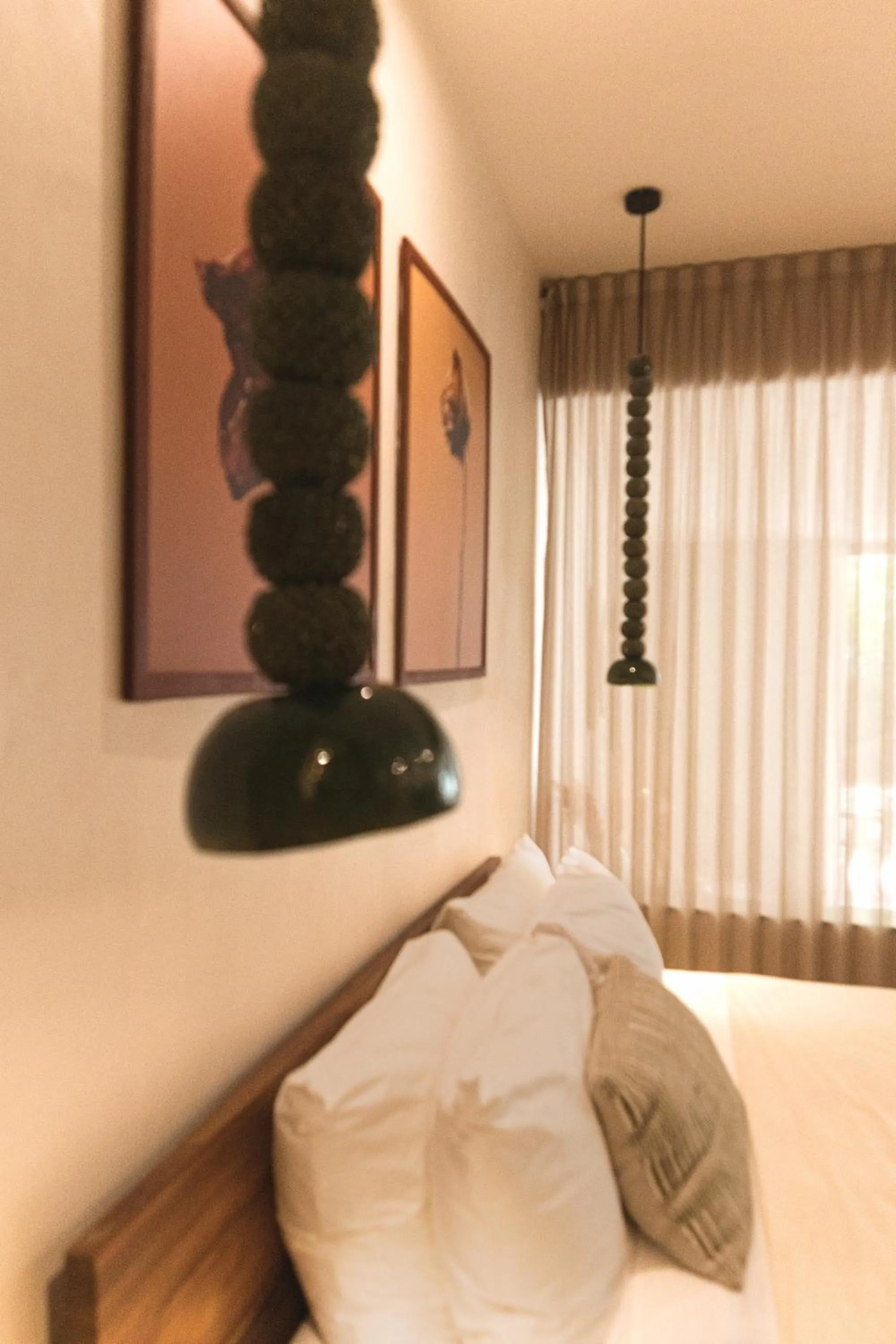 Bed in Hotel Bacab Tulum