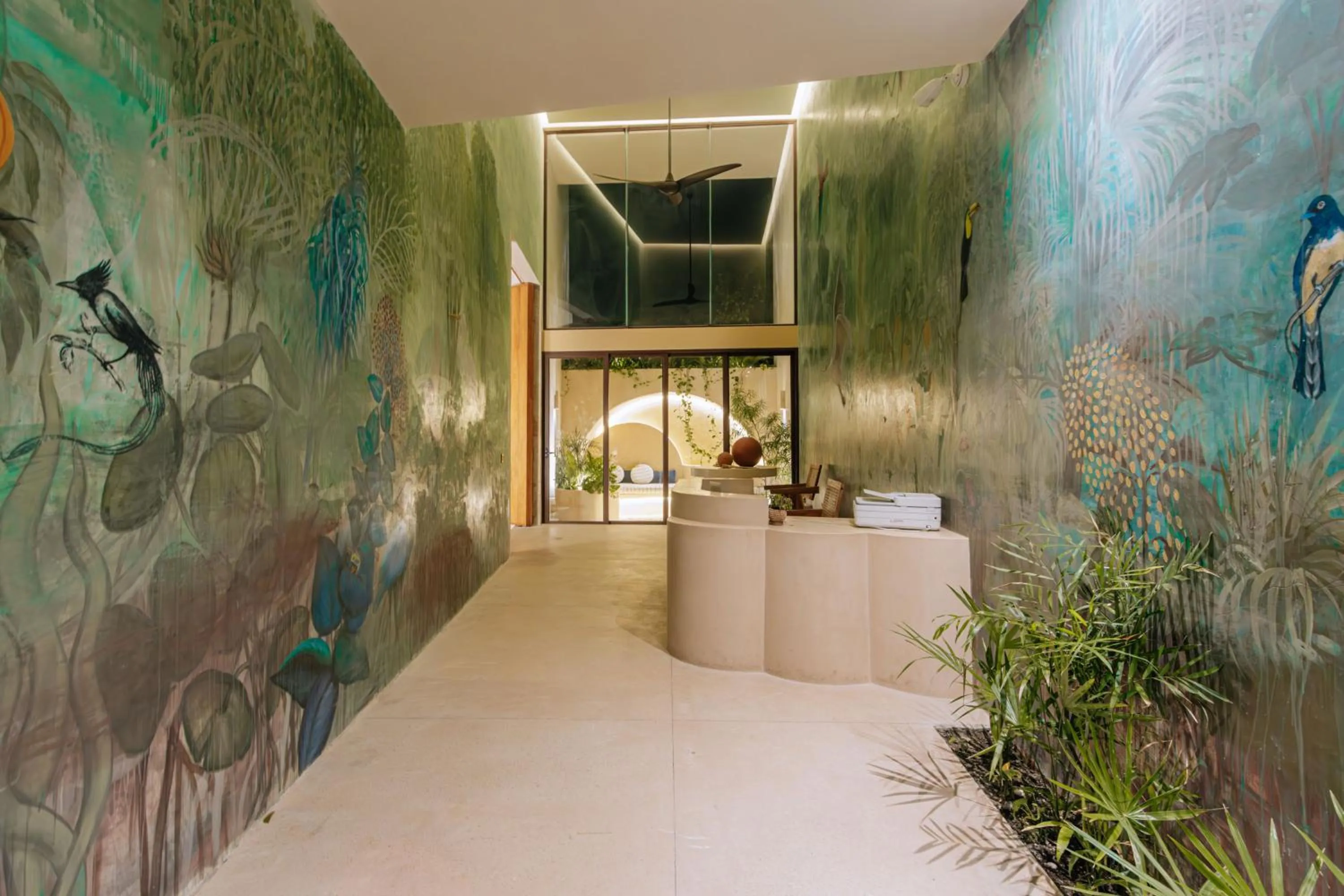 Lobby or reception in Hotel Bacab Tulum