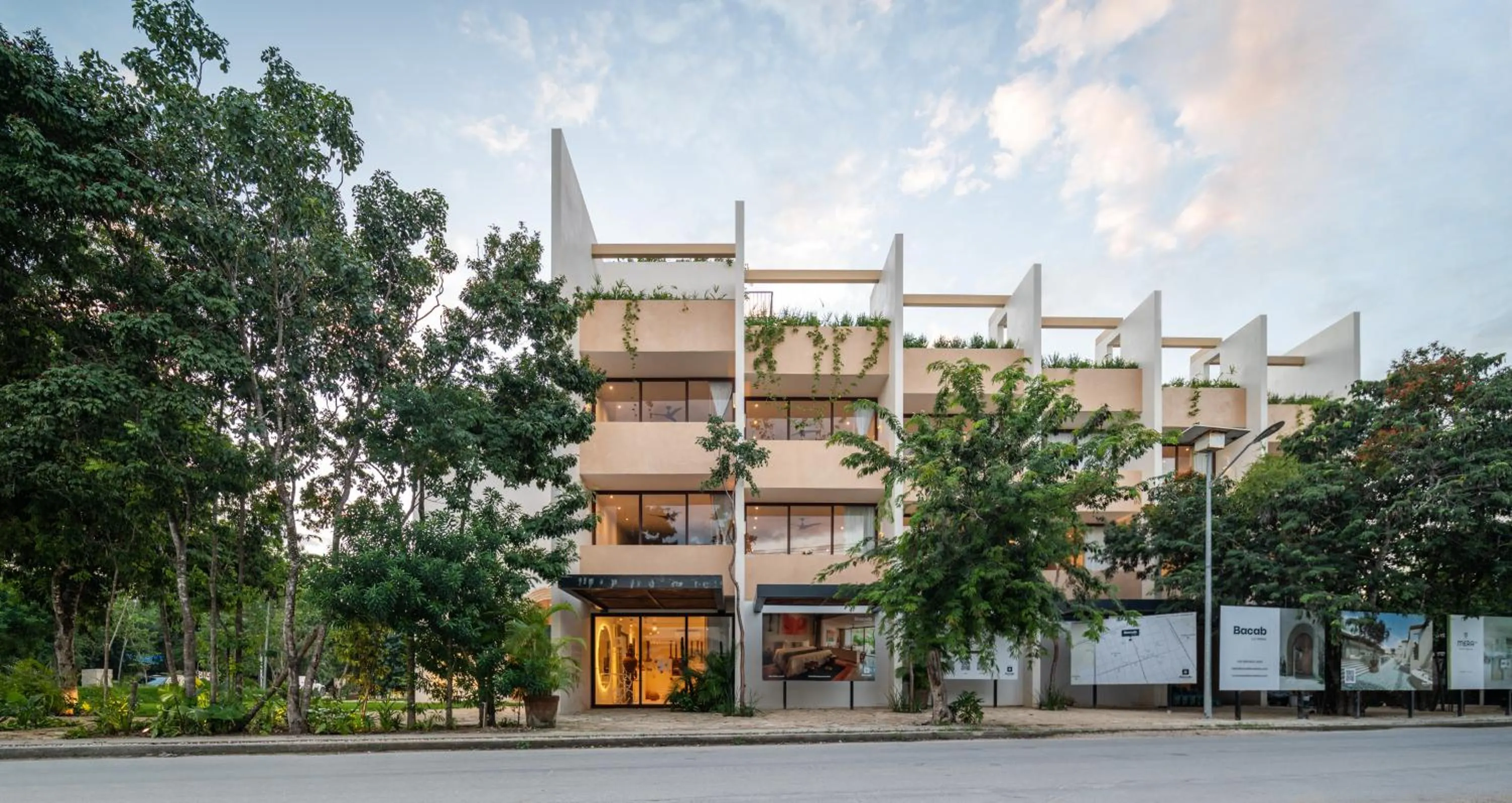 Property building in Hotel Bacab Tulum