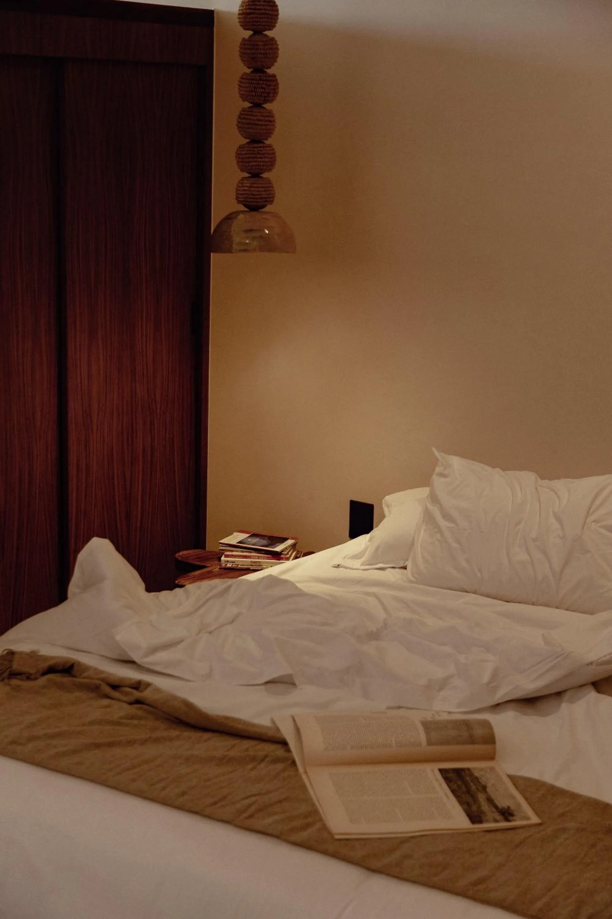 Bed in Hotel Bacab Tulum