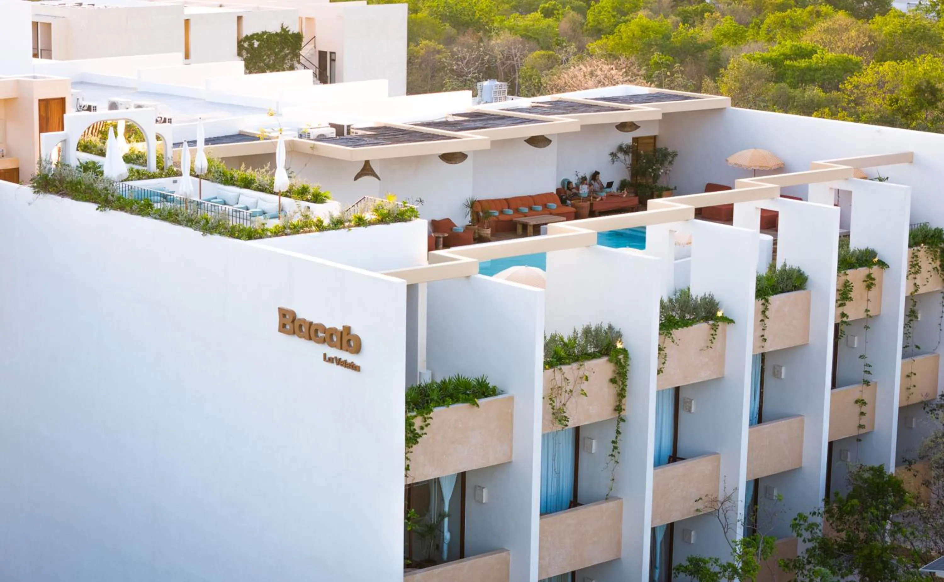 Property building in Hotel Bacab Tulum