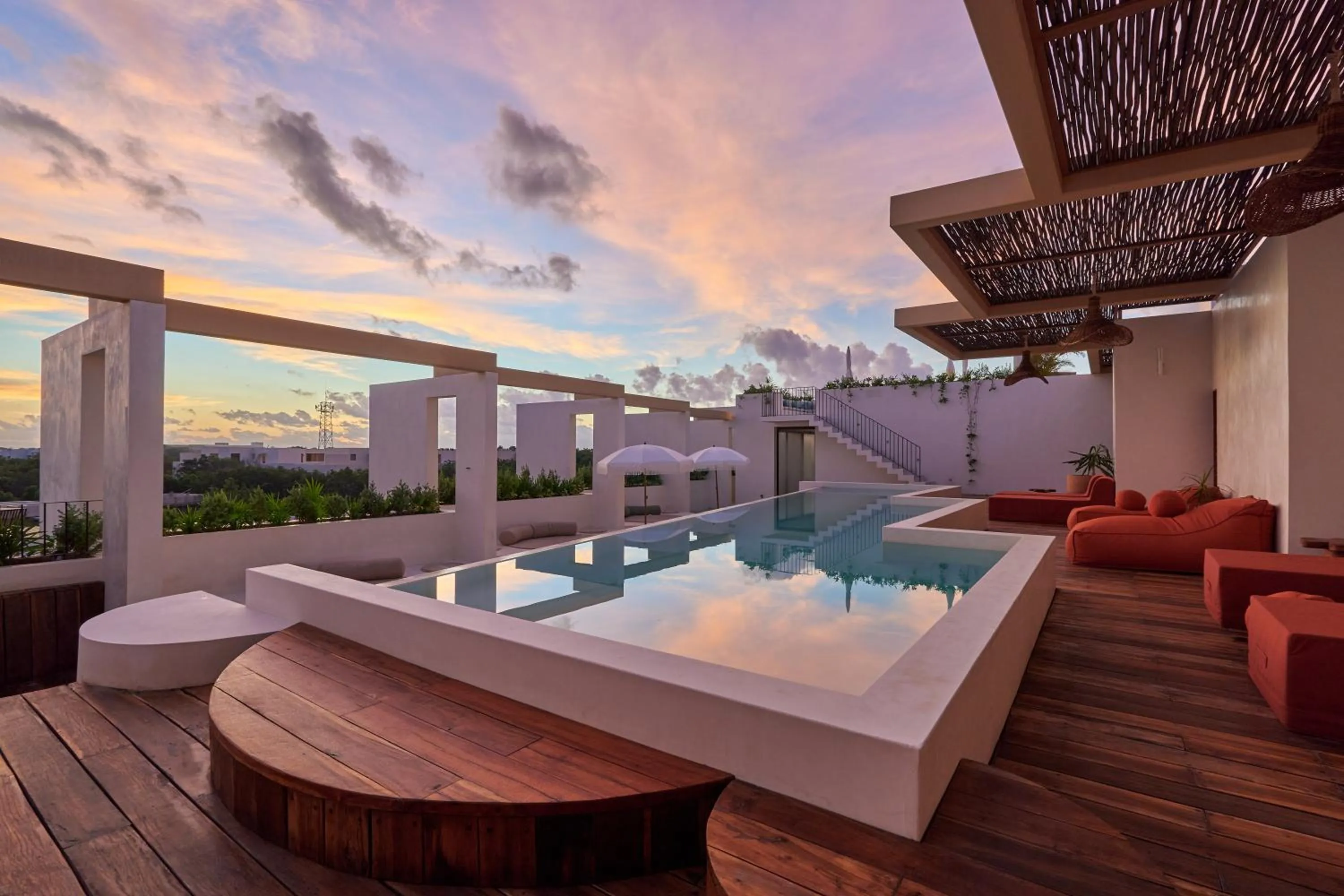 Patio in Hotel Bacab Tulum