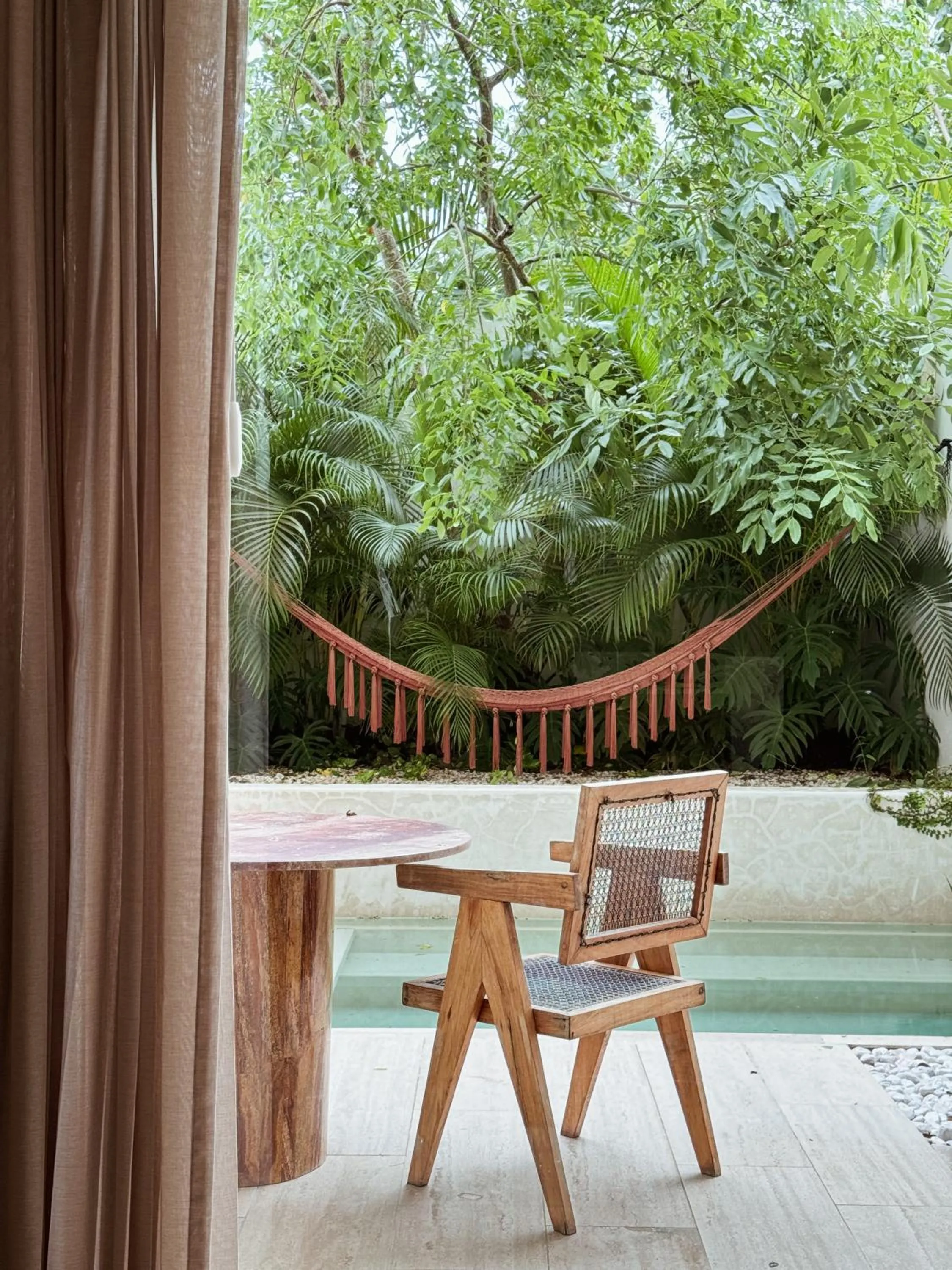 Garden in Hotel Bacab Tulum