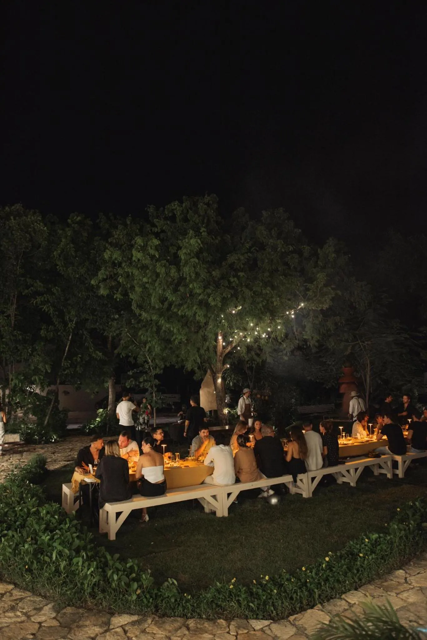 Night in Hotel Bacab Tulum