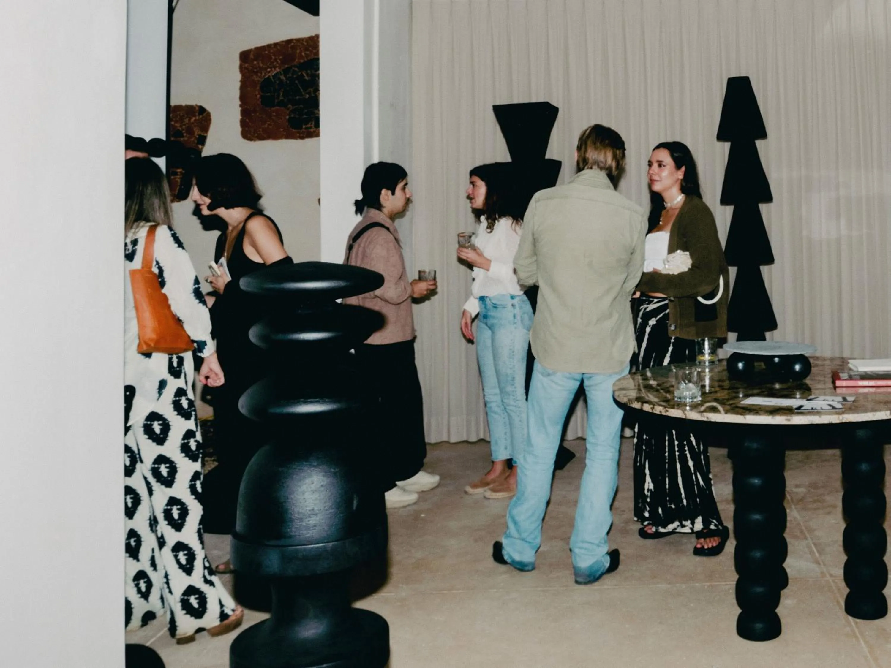 group of guests in Hotel Bacab Tulum