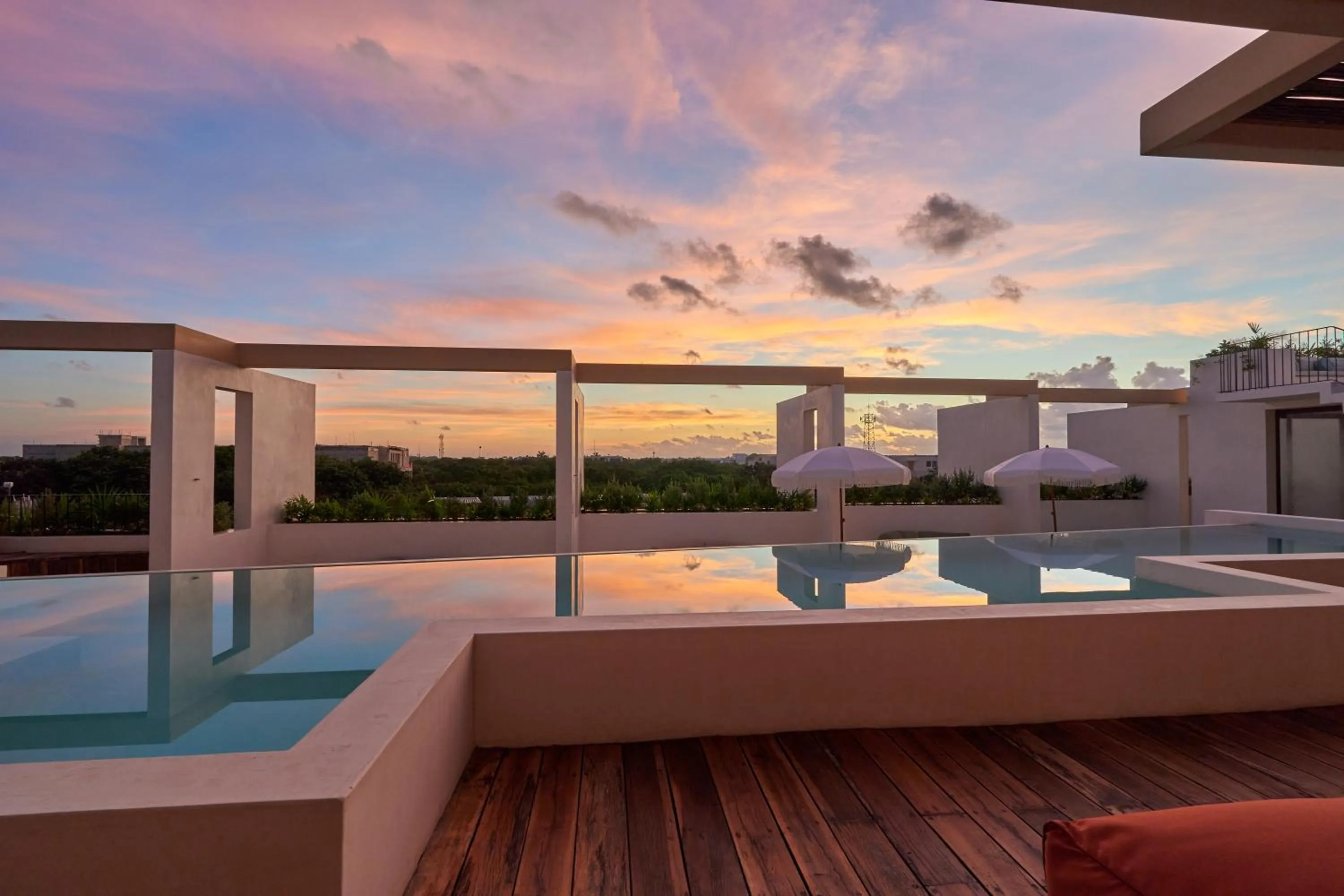Patio in Hotel Bacab Tulum
