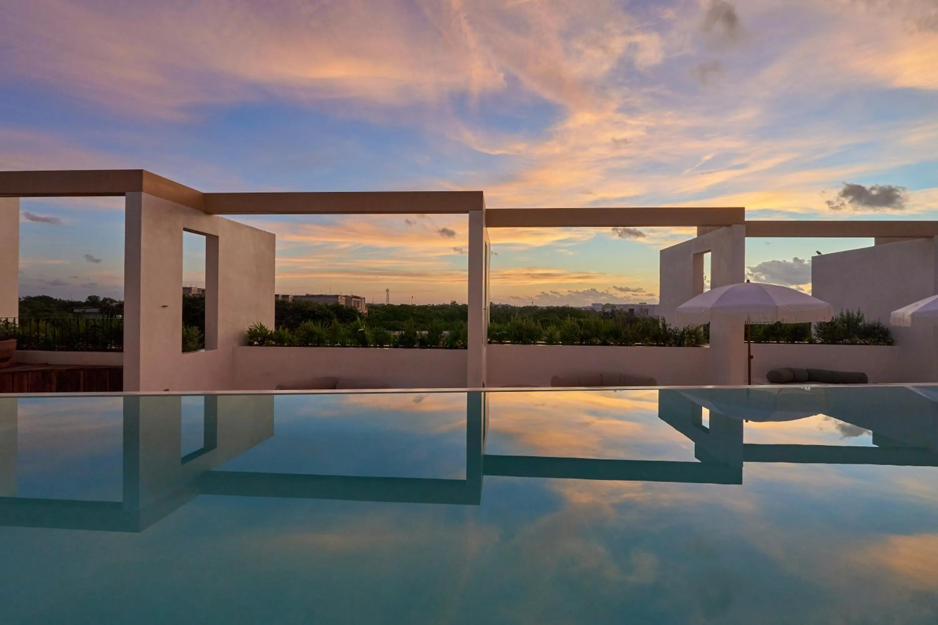 Patio in Hotel Bacab Tulum