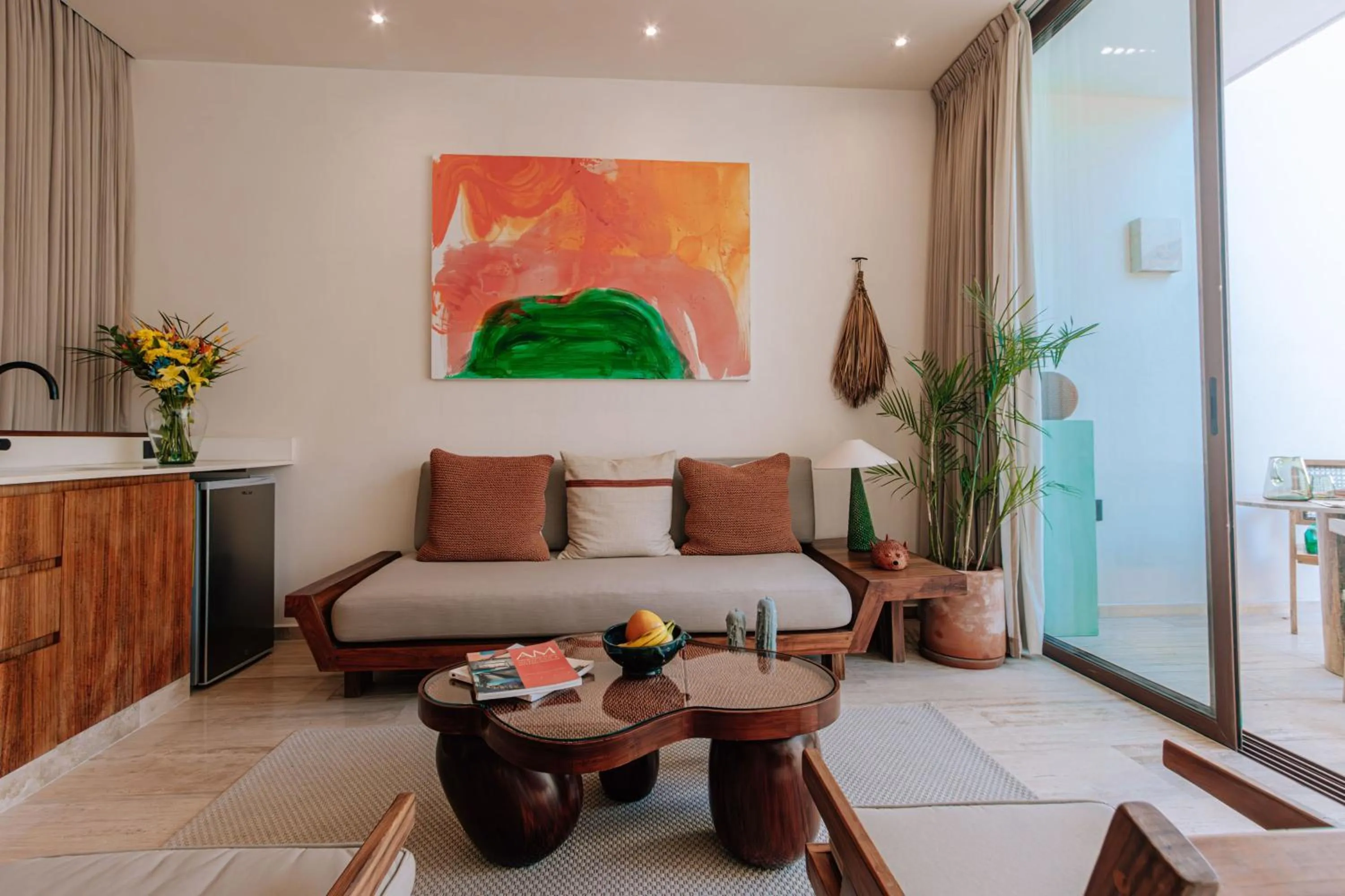 Kitchen or kitchenette in Hotel Bacab Tulum