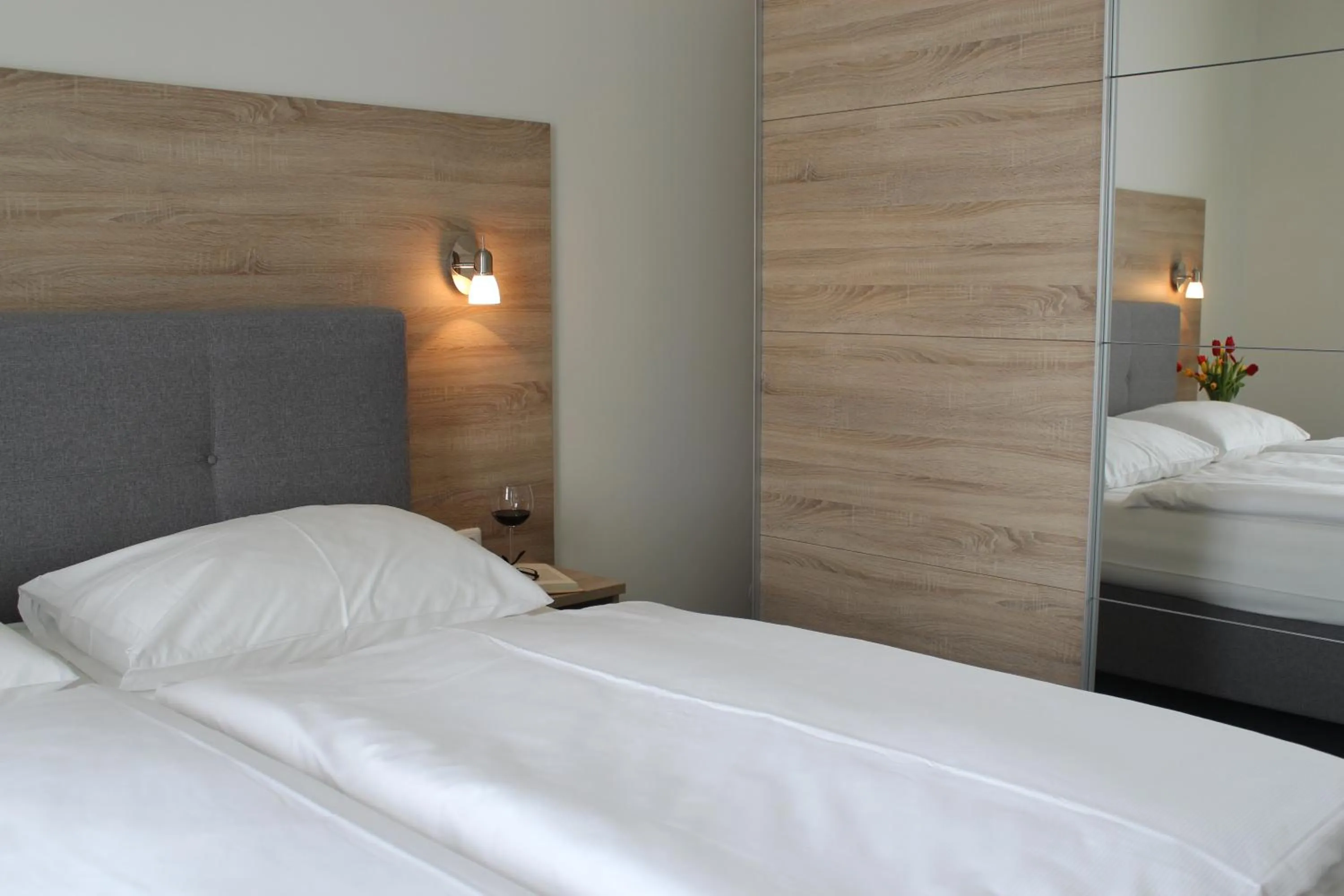 Decorative detail, Bed in Gästehaus Karl August