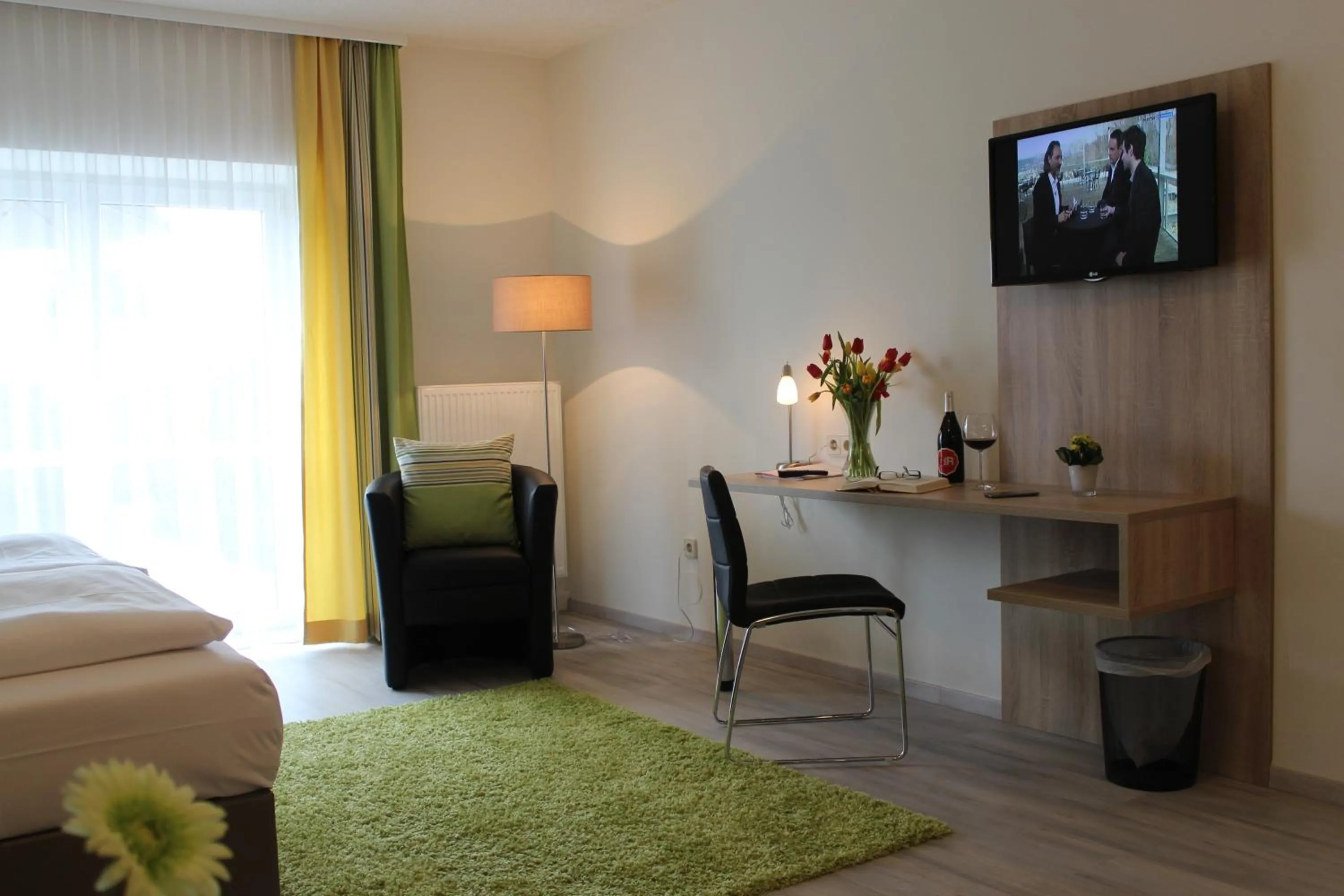 Bed in Gästehaus Karl August