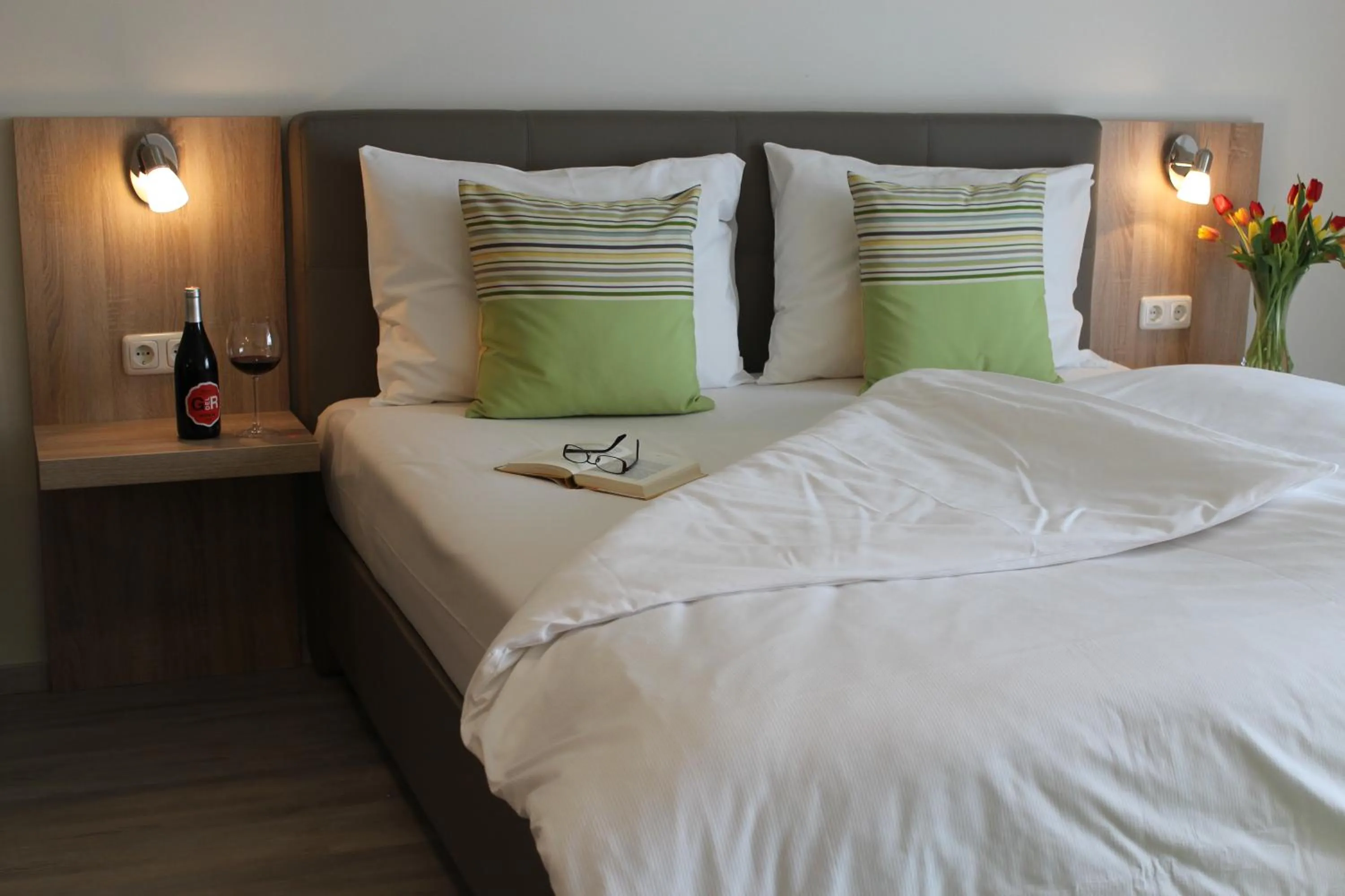 Bed in Gästehaus Karl August