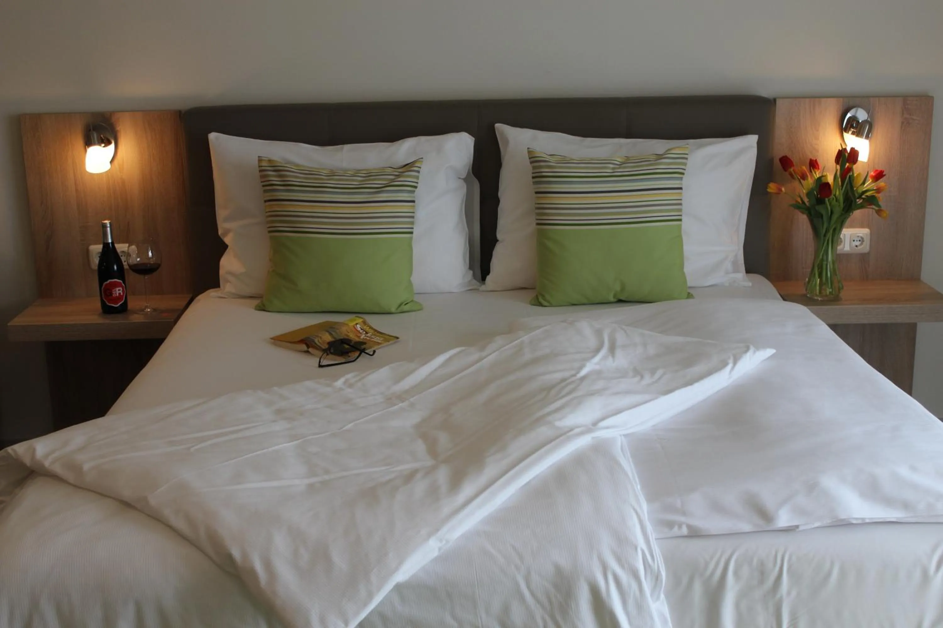 Bed in Gästehaus Karl August