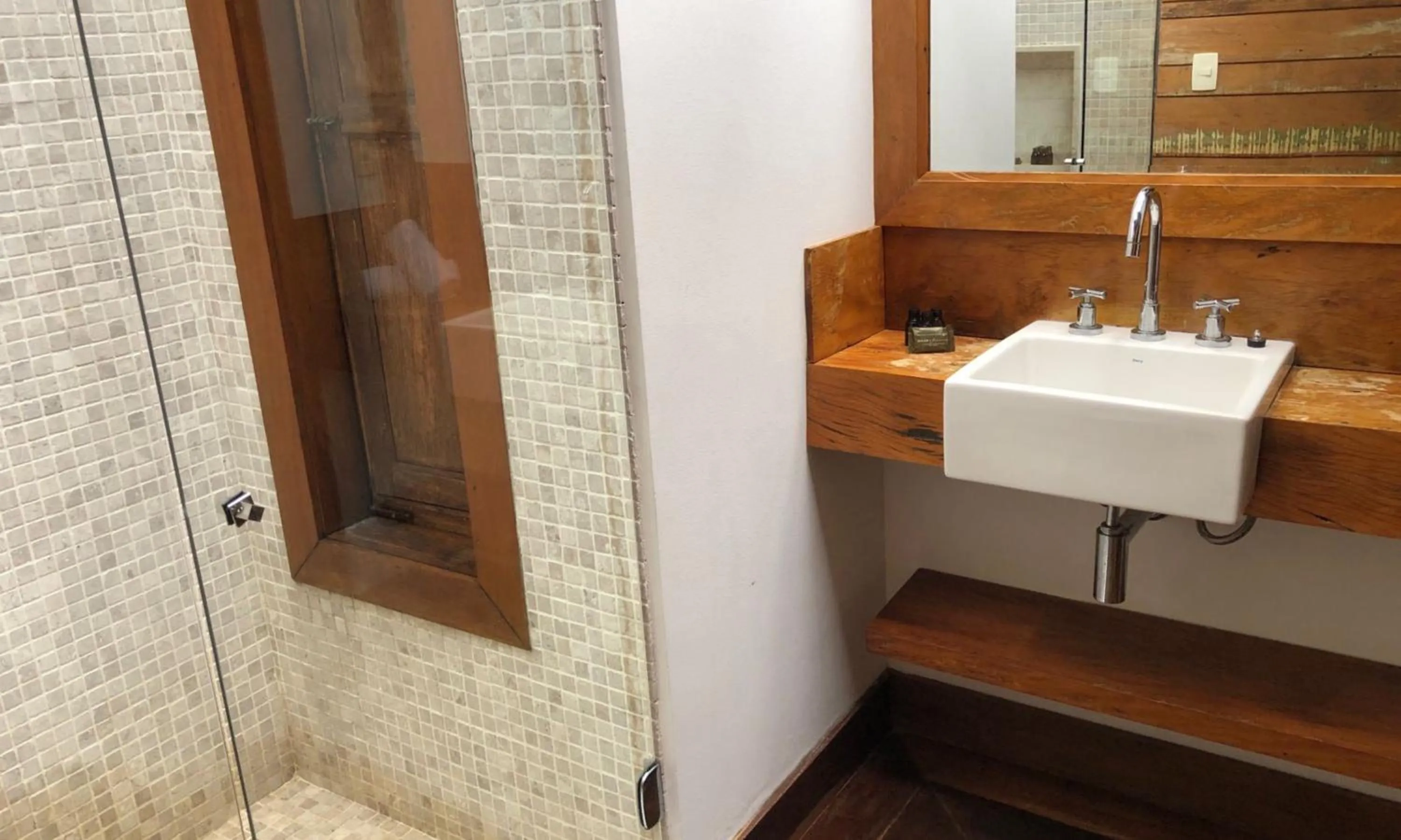 Shower in Cliffside Boutique Hotel