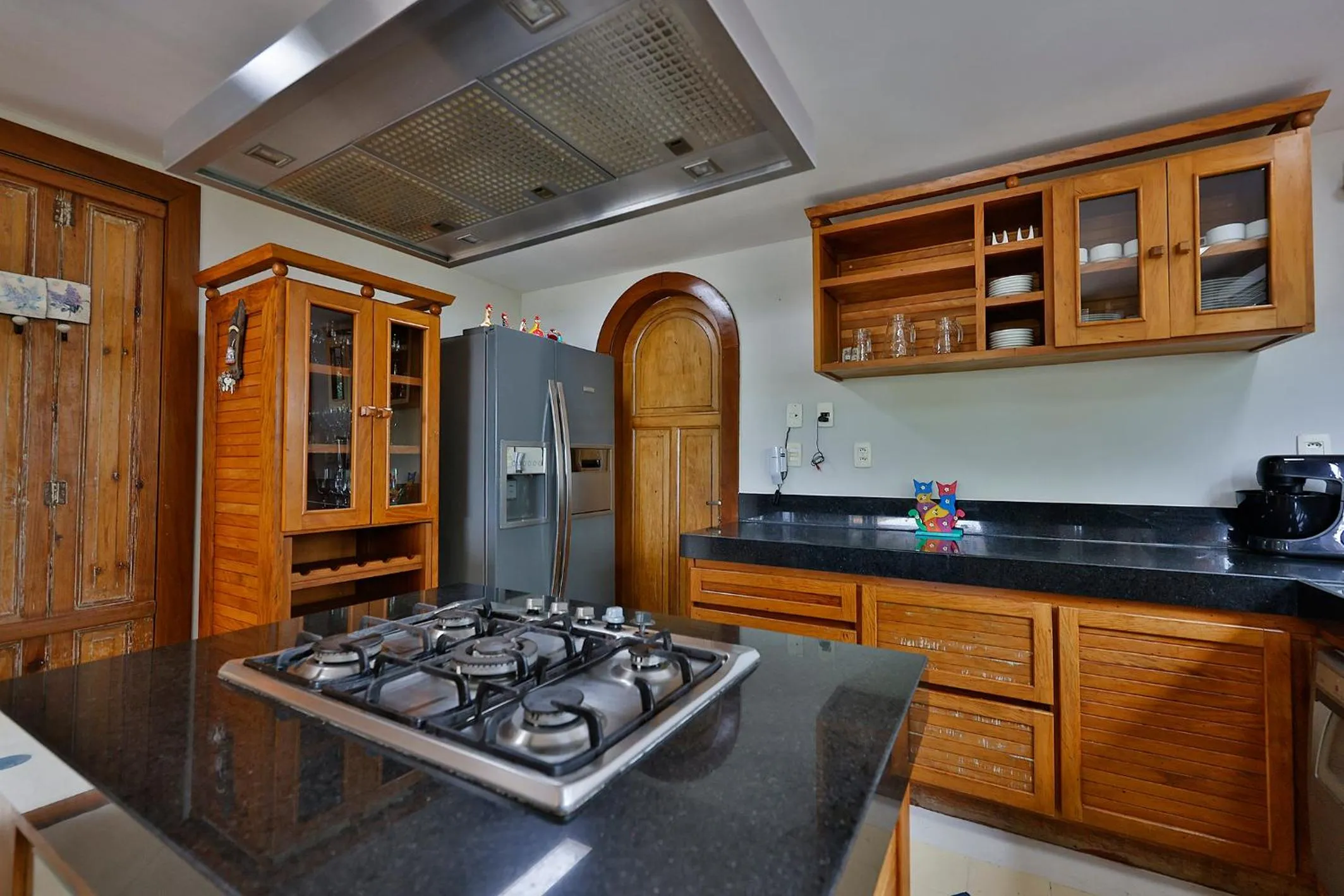 Kitchen or kitchenette in Cliffside Boutique Hotel
