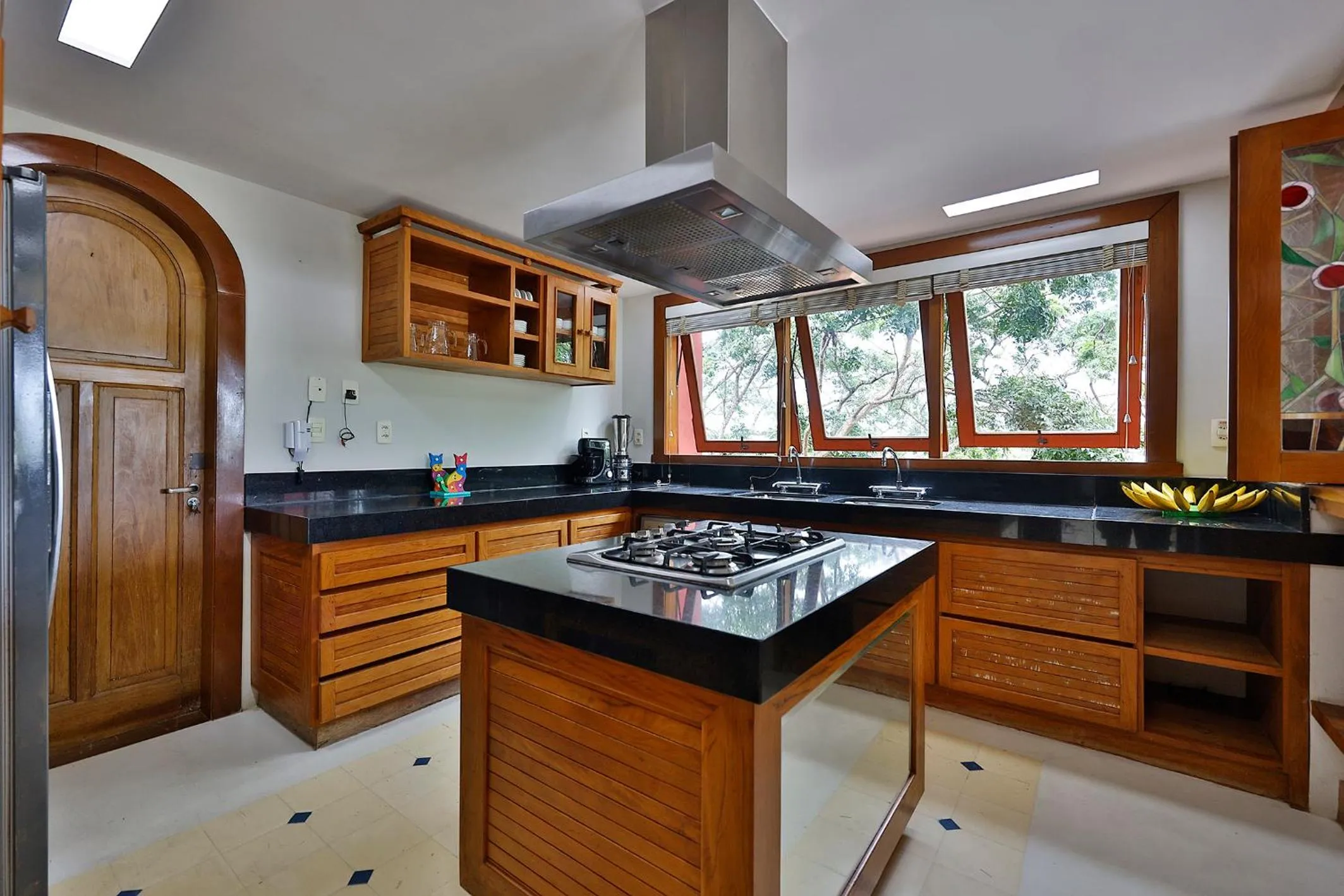 stove in Cliffside Boutique Hotel