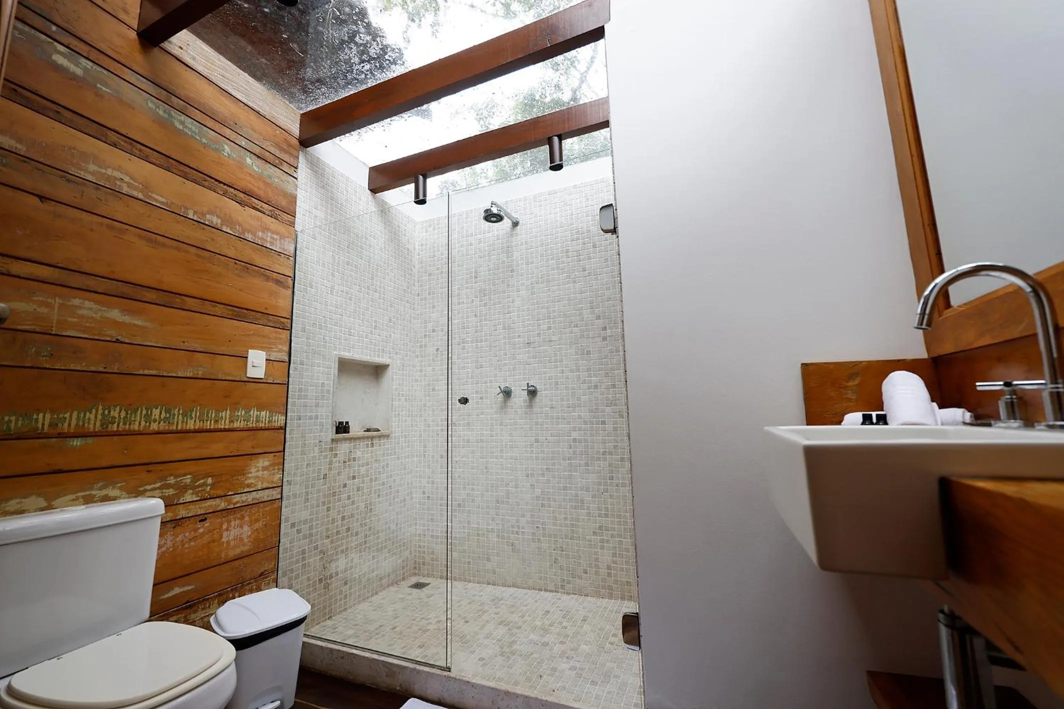 Shower in Cliffside Boutique Hotel