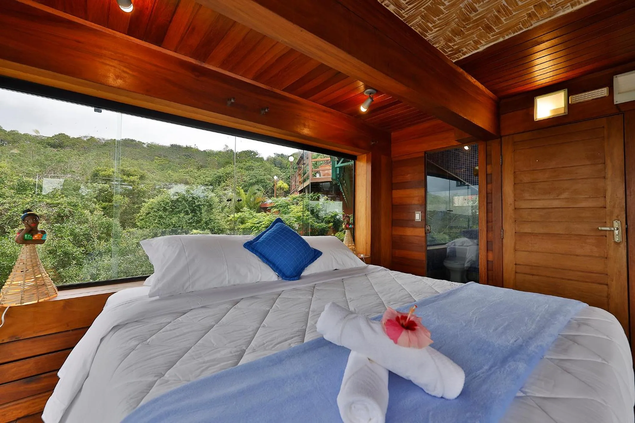 Bed in Cliffside Boutique Hotel