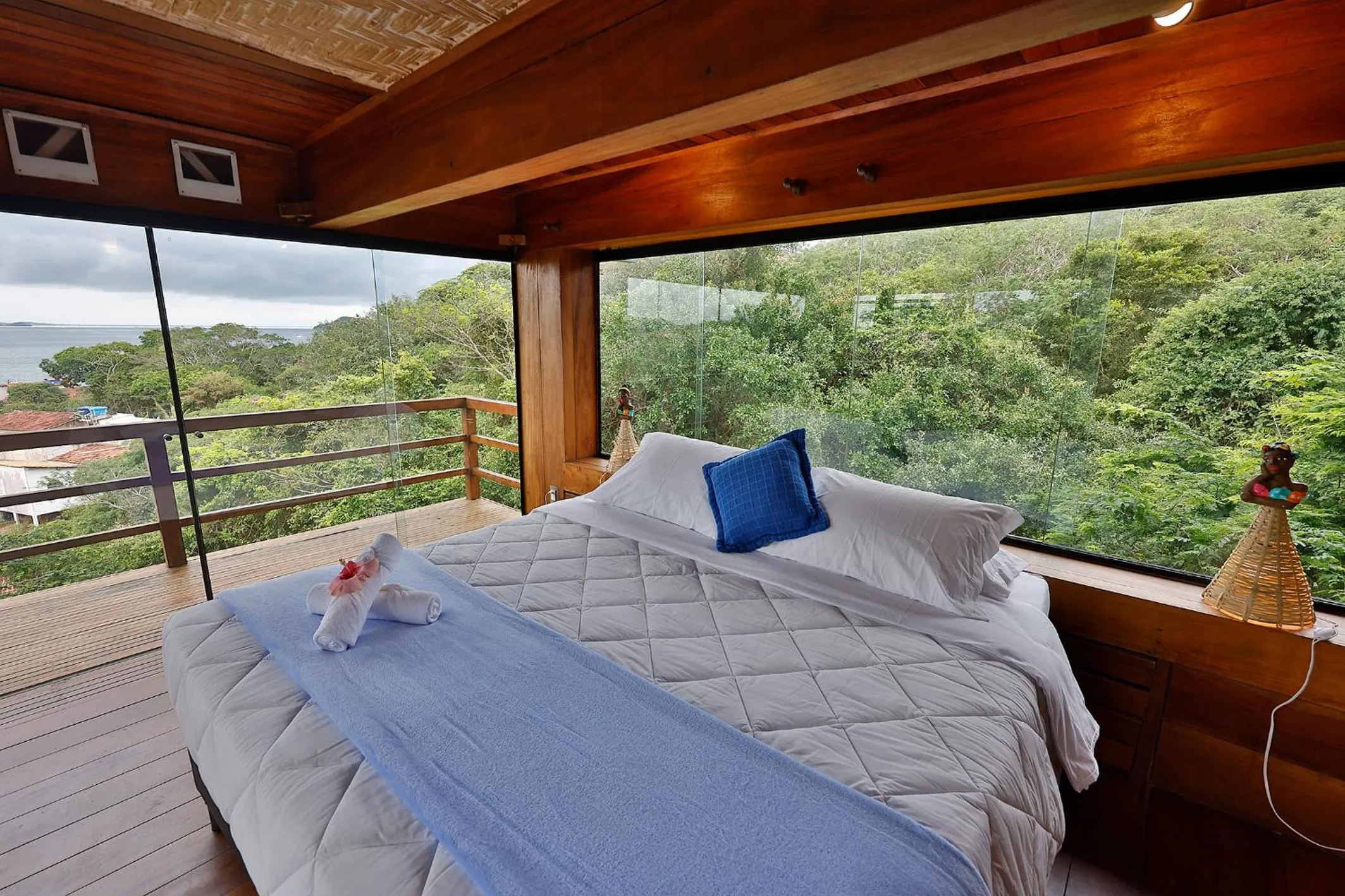 Bed in Cliffside Boutique Hotel