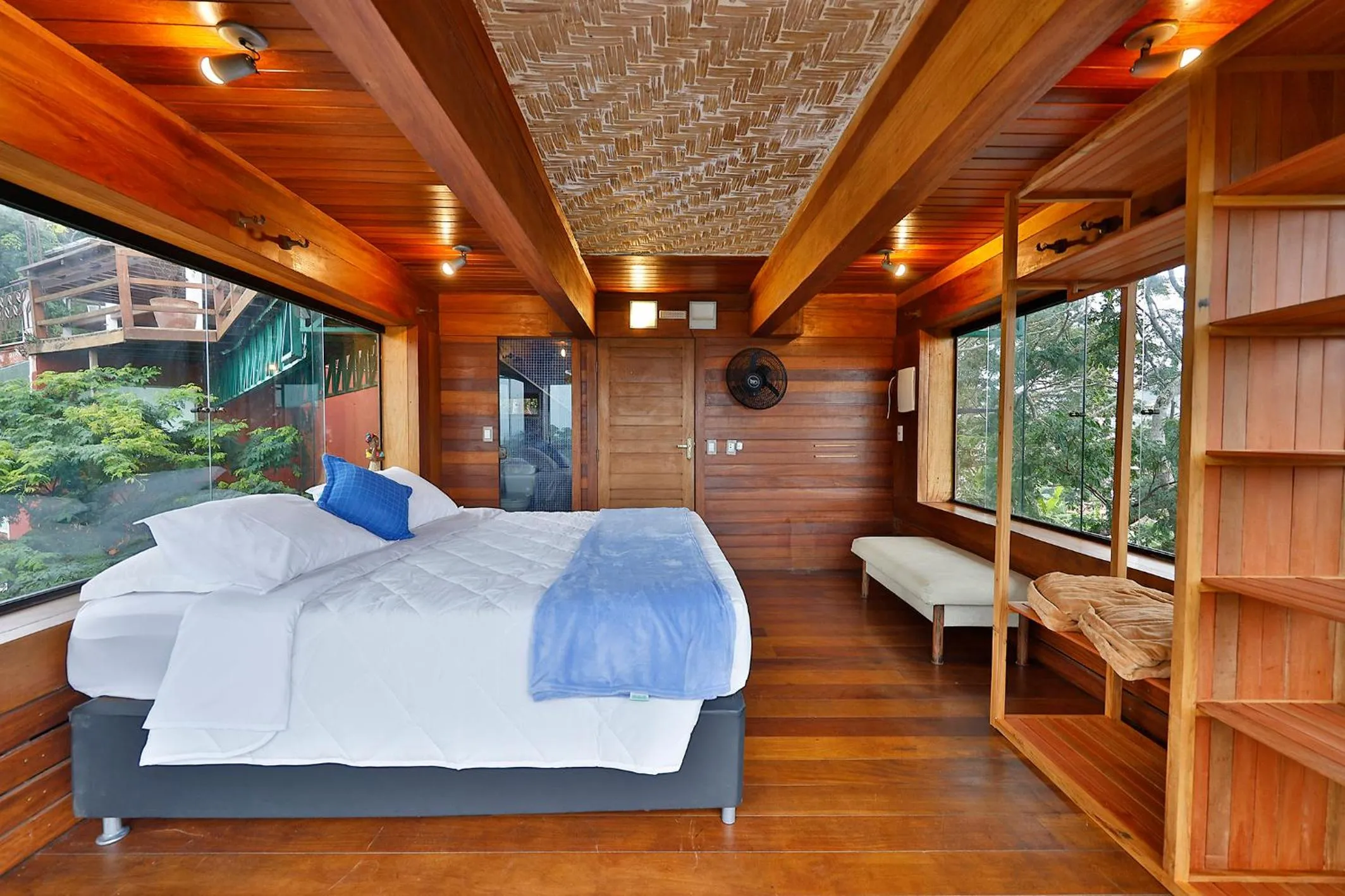 Bed in Cliffside Boutique Hotel