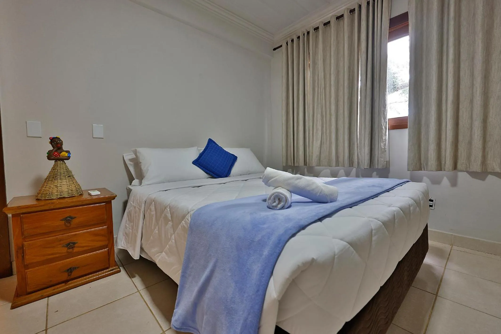 Bed in Cliffside Boutique Hotel