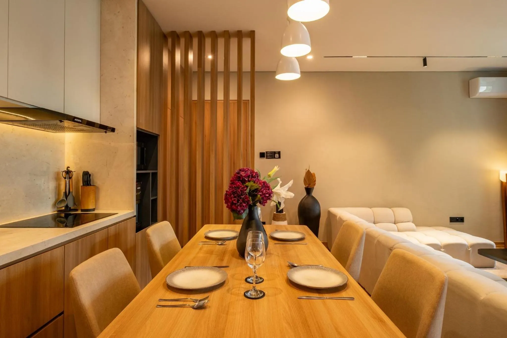 Dining area in Alex Villas Complex N3