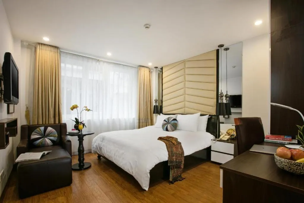 Bed in Splendid Holiday Hotel Spa