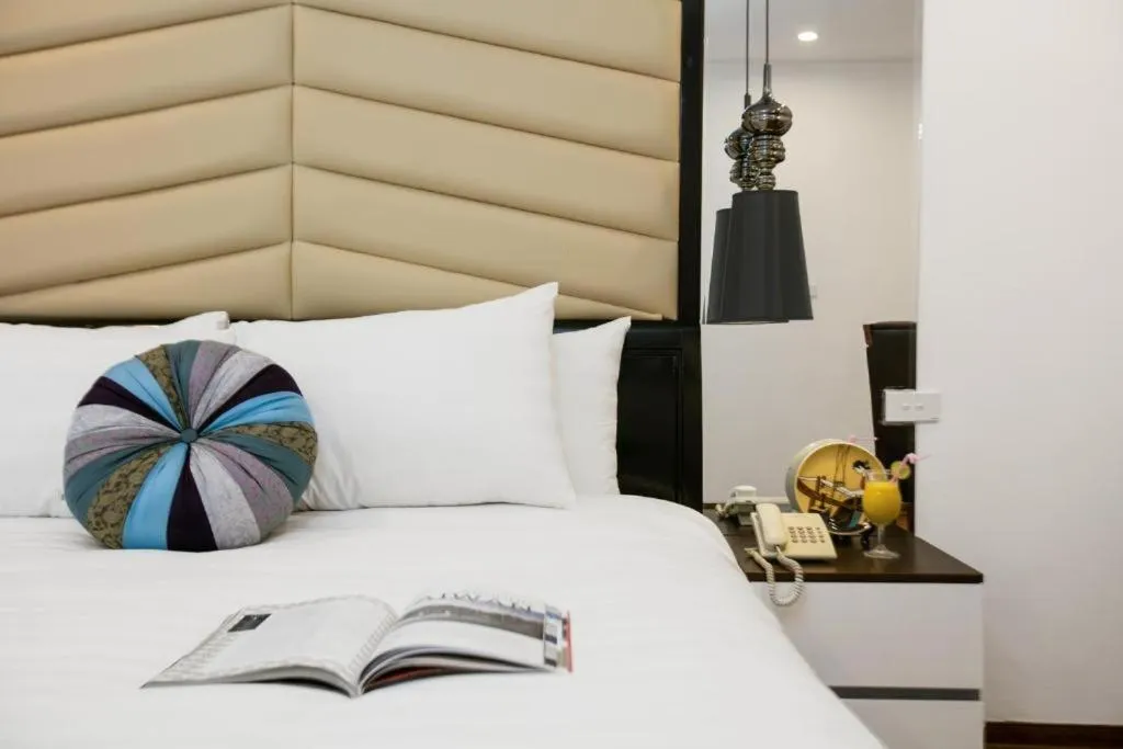 Bed in Splendid Holiday Hotel Spa