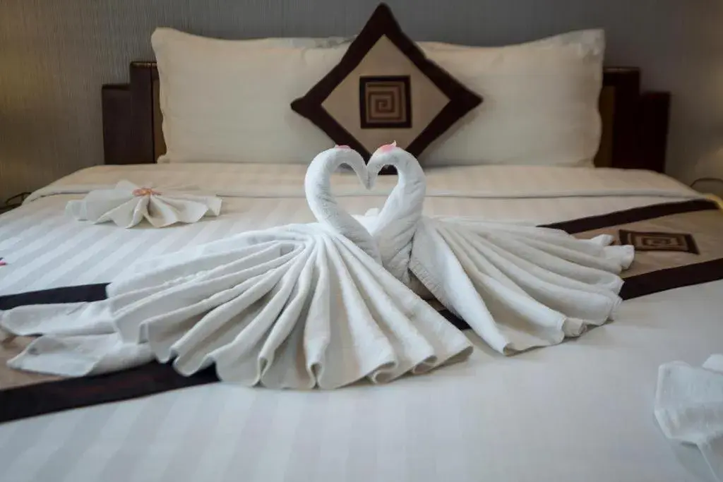 Bed in Splendid Holiday Hotel Spa Bed in Splendid Holiday Hotel Spa